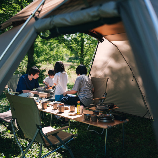 Plenty of Living Space in the Land Nest Shelter