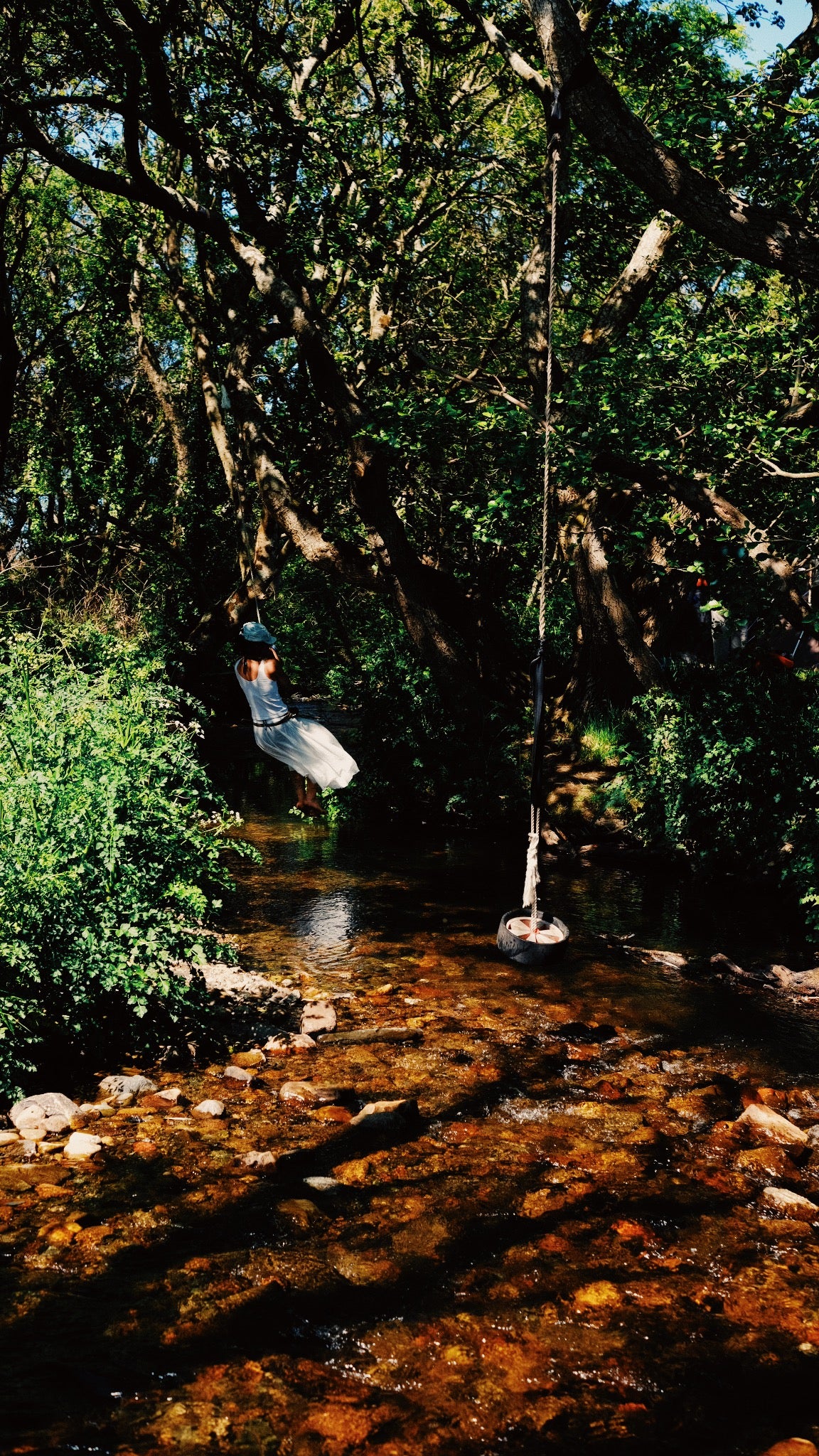 River Swing at First Camp 2025