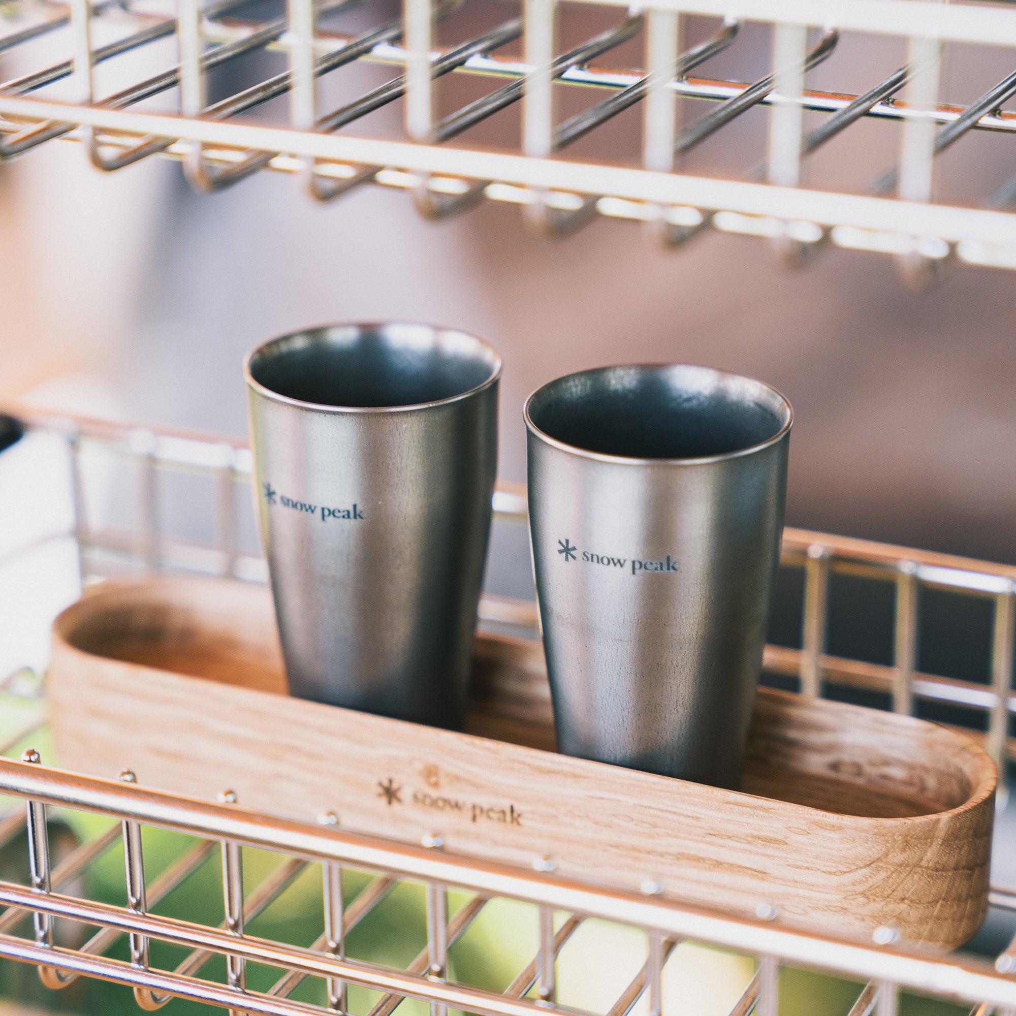 Titanium Shot Glass Duo
