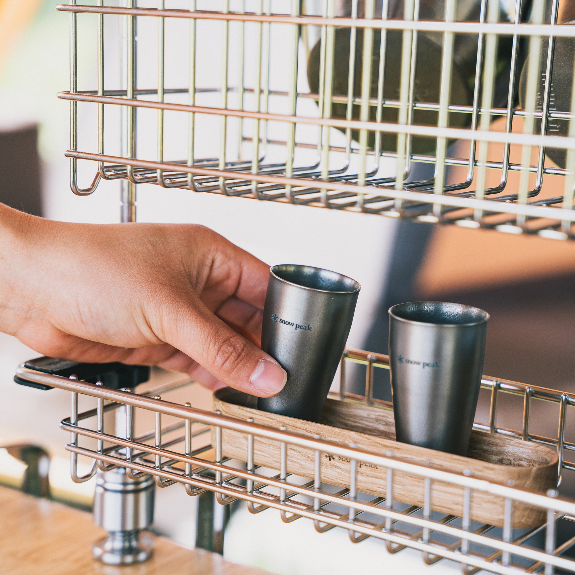 Titanium Shot Glass Duo