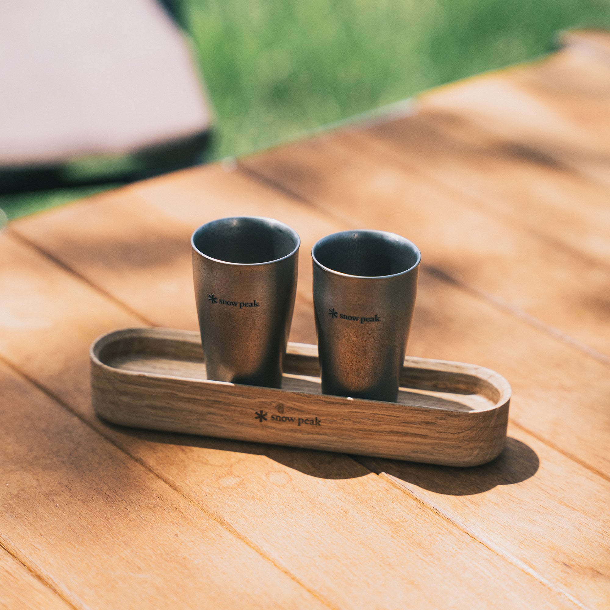 Titanium Shot Glass Duo