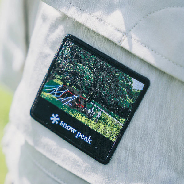 Land Lock Iron-On Patch Set - Snow Peak UK