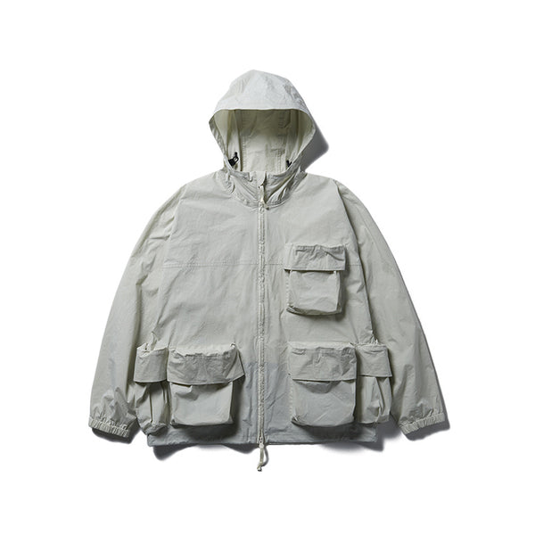 Indigo C/N Parka Ivory JK-25SU40202022 - Snow Peak UK