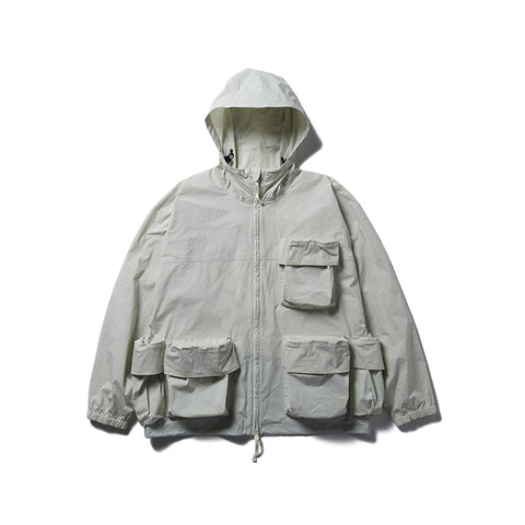 Indigo C/N Parka Ivory JK-25SU40202022 - Snow Peak UK