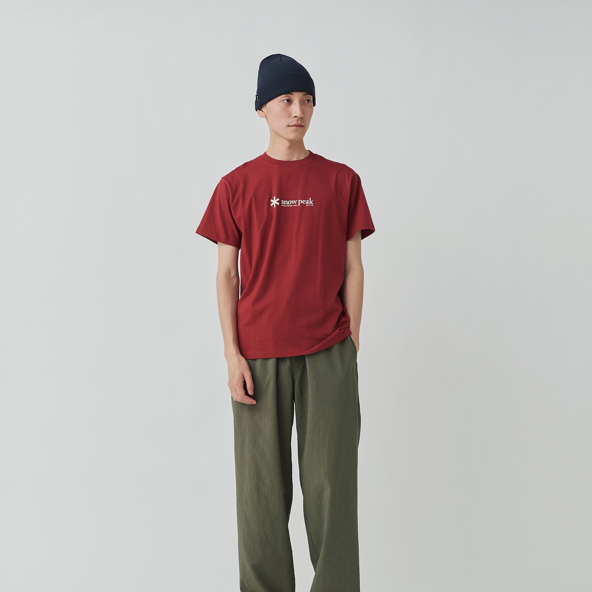 Soft Cotton Logo Short Sleeve T-Shirt - Snow Peak UK