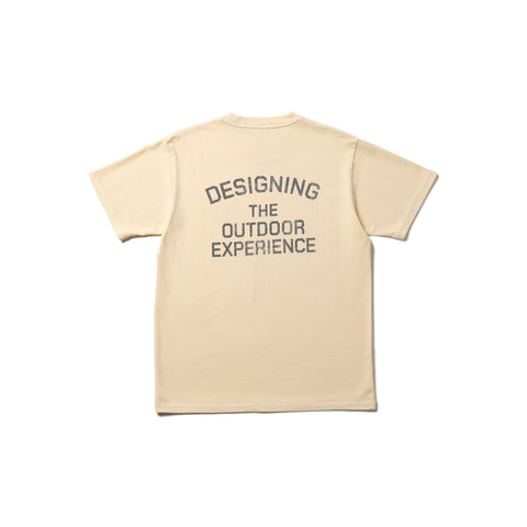 Recycled Cotton Dyed T-Shirt SPC Light Beige TS-25SU20202024 - Snow Peak UK