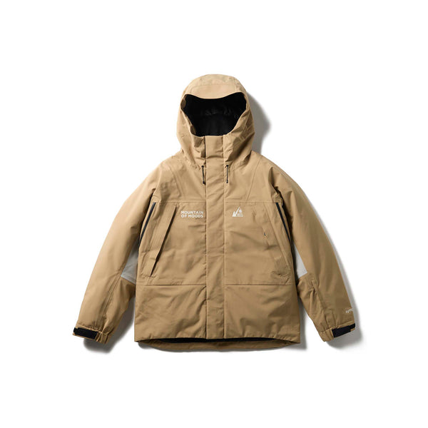 Mountain of Moods Puffed Snow Jacket Beige MM4510-JK0202025 - Snow Peak UK