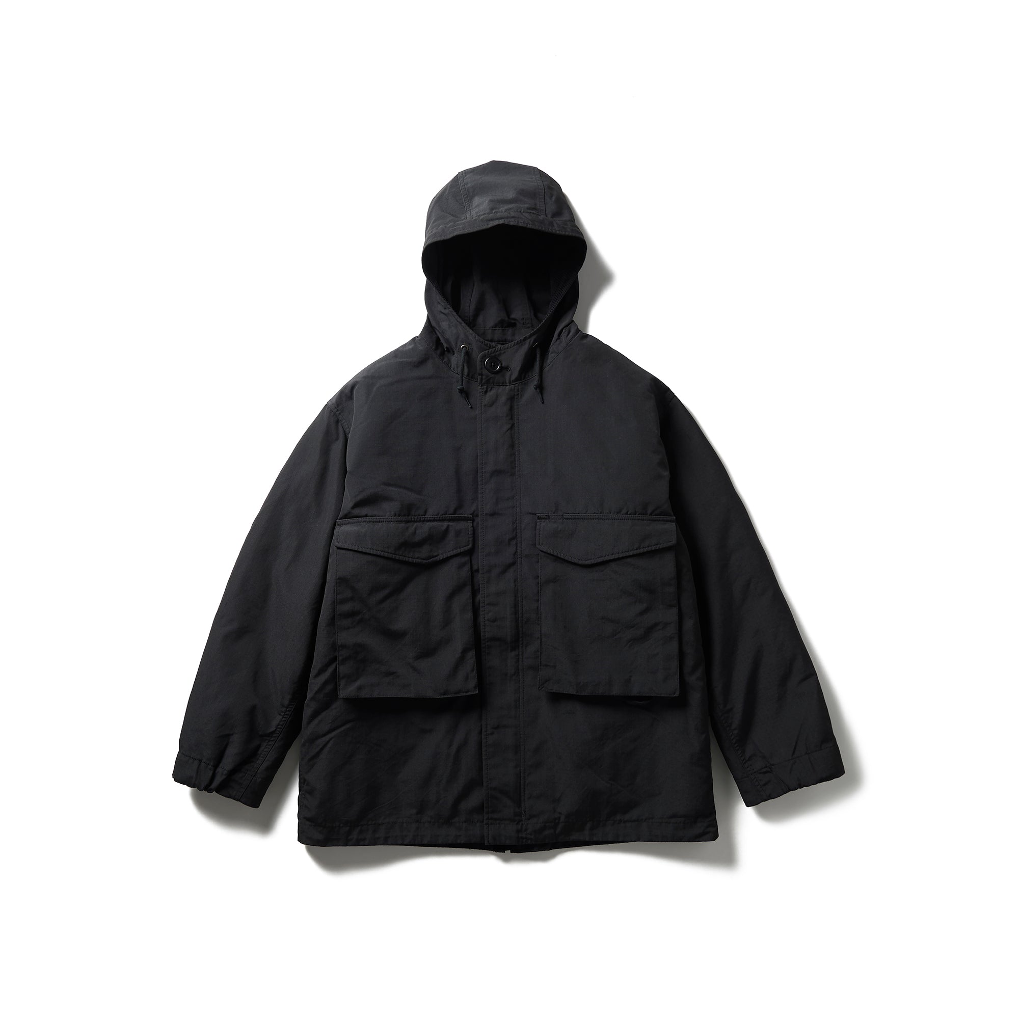 TAKIBI Ripstop Adjustable Jacket Black JK-25AU01511019 - Snow Peak UK