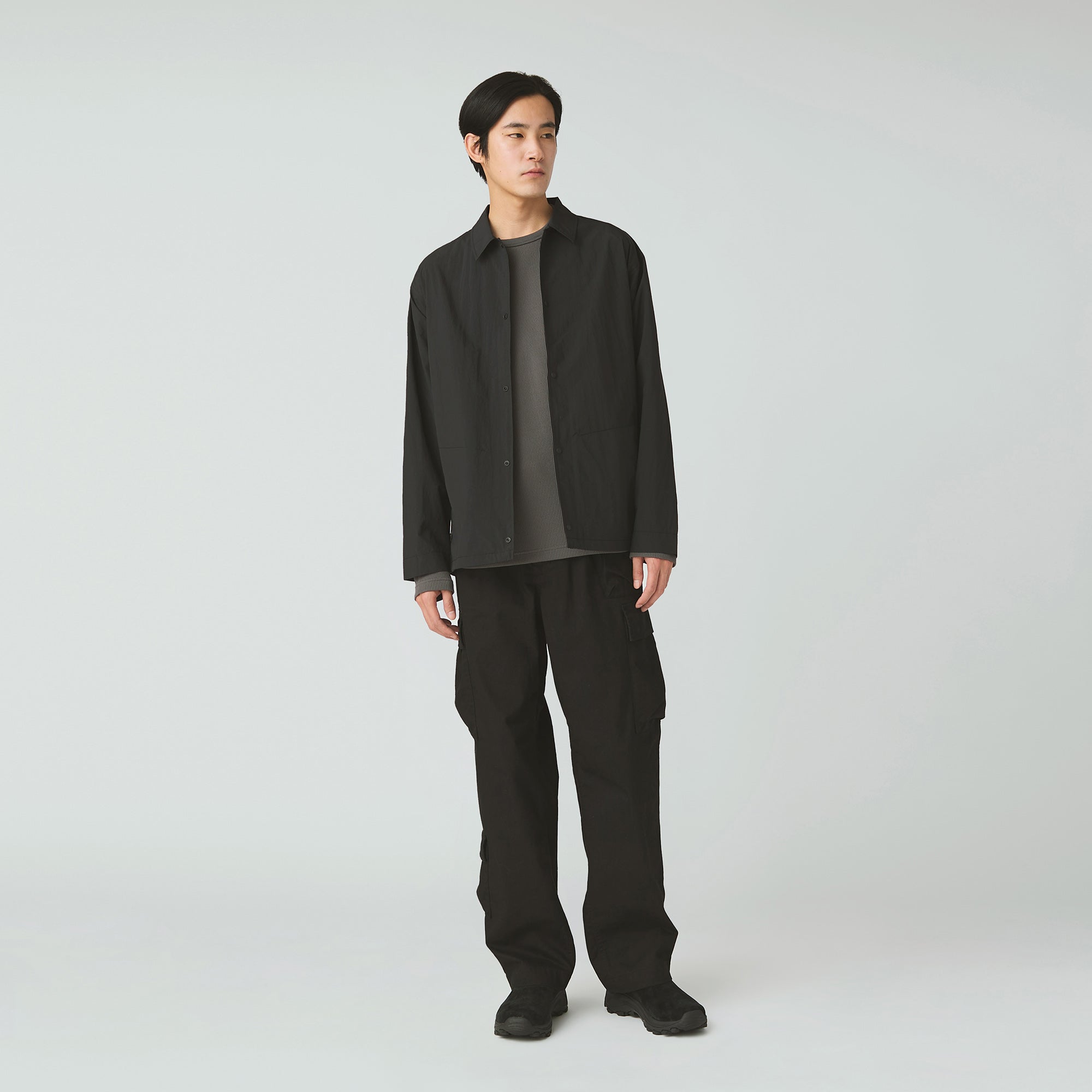 Nylon Tussah Utility Storage Shirt - Snow Peak UK