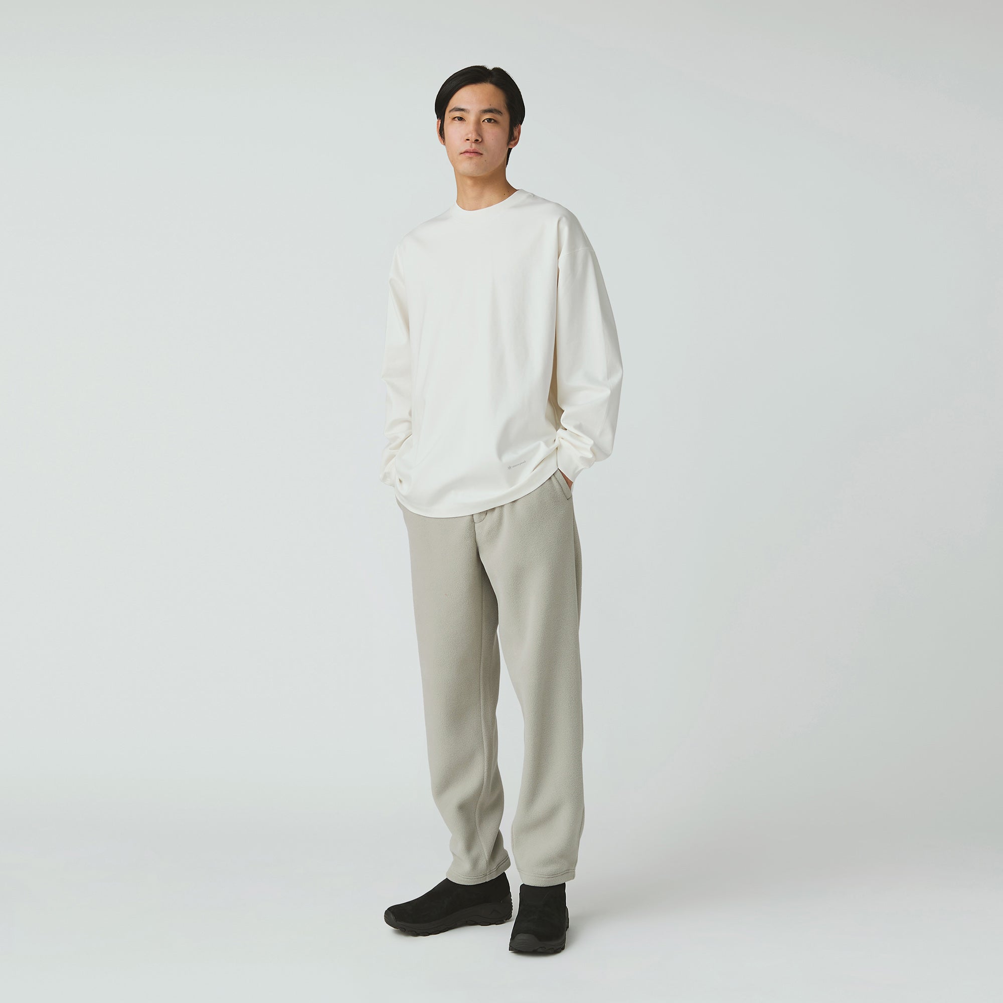 Organic Cotton Mercerized L/S T-Shirt - Snow Peak UK