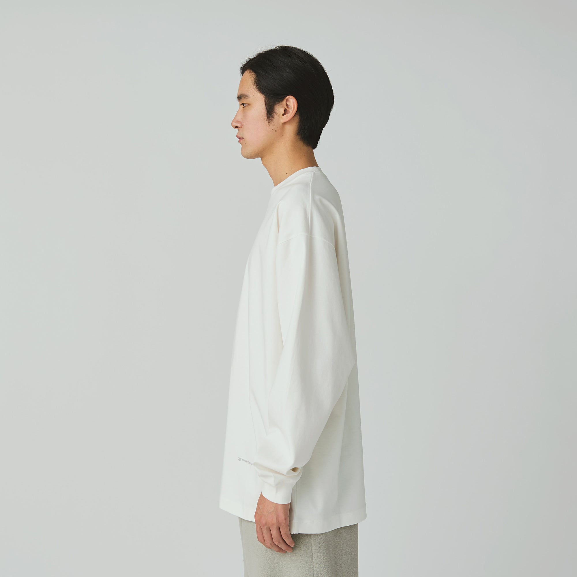 Organic Cotton Mercerized L/S T-Shirt - Snow Peak UK