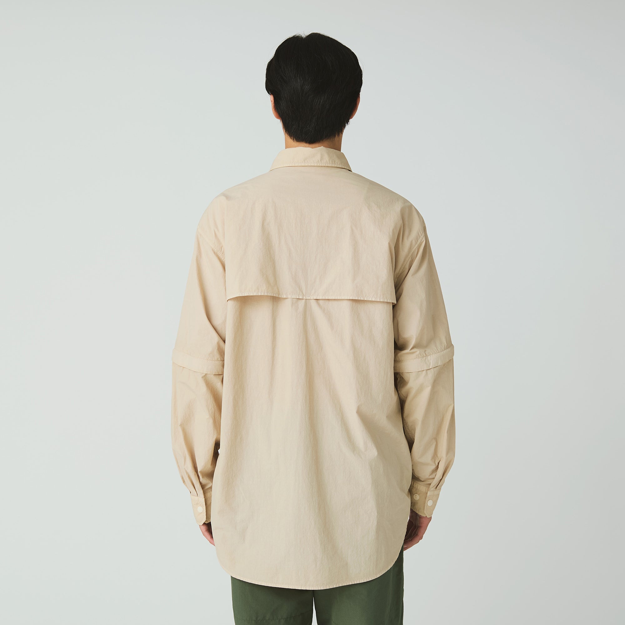 Garment Dyed Convertible Shirt - Snow Peak UK