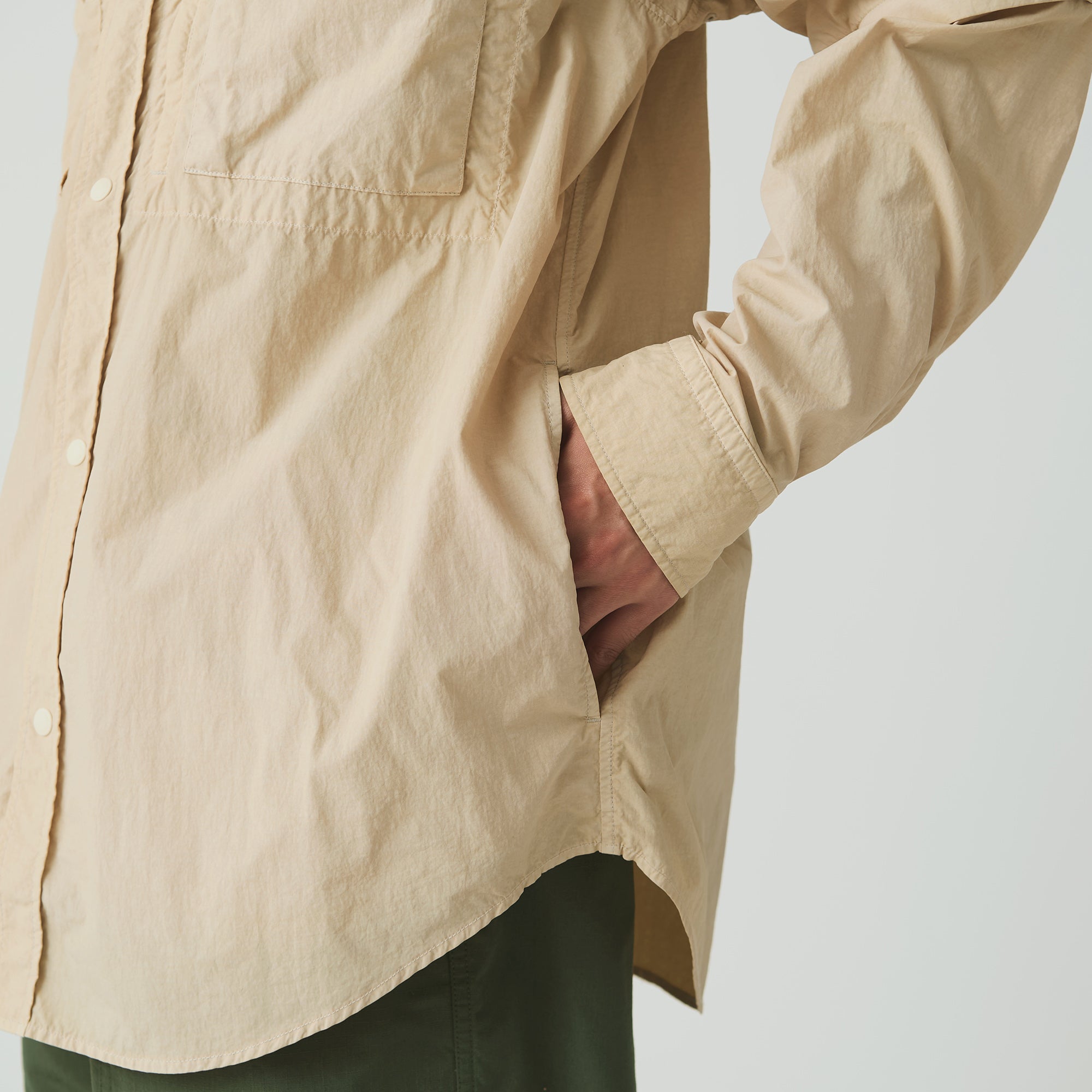 Garment Dyed Convertible Shirt - Snow Peak UK