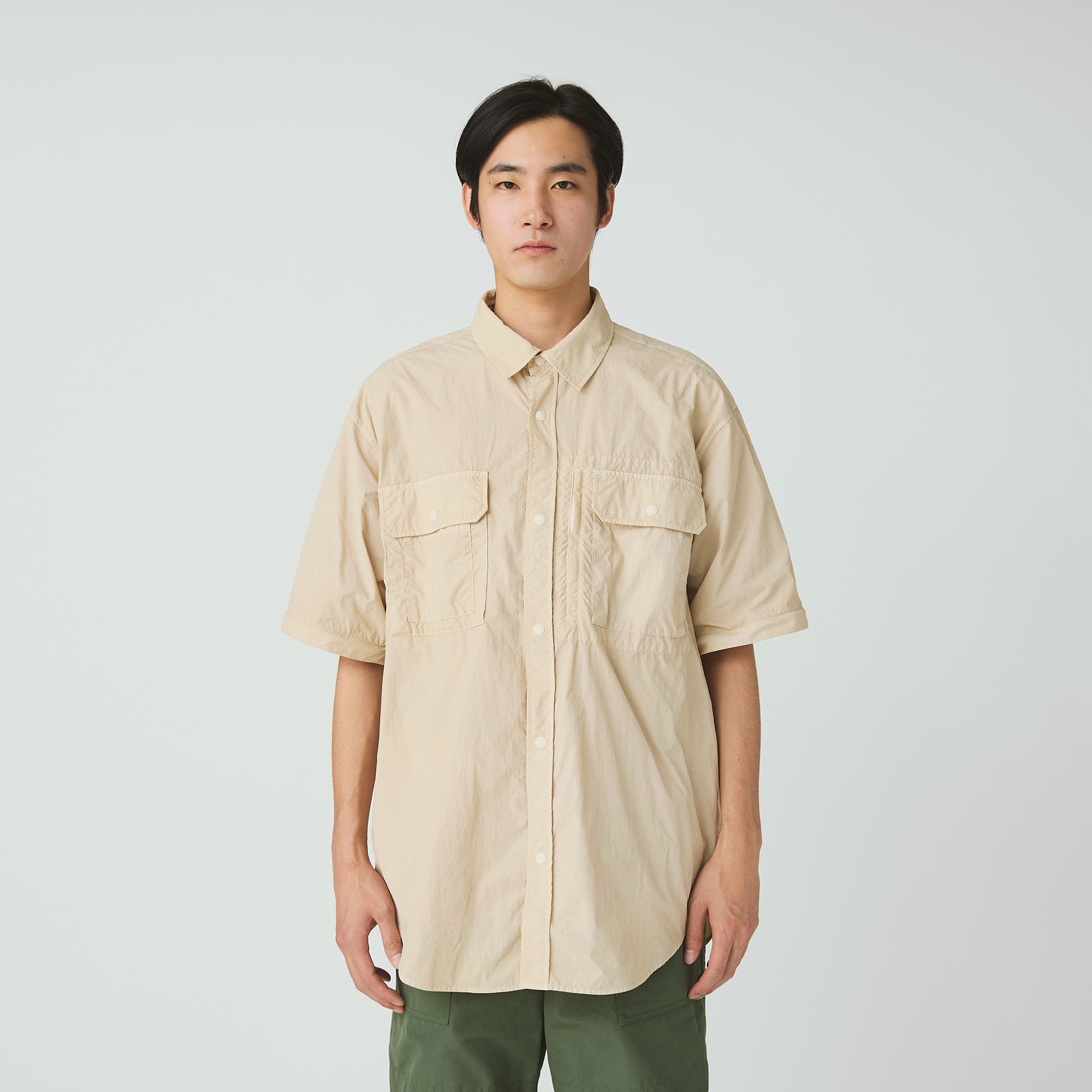 Garment Dyed Convertible Shirt - Snow Peak UK