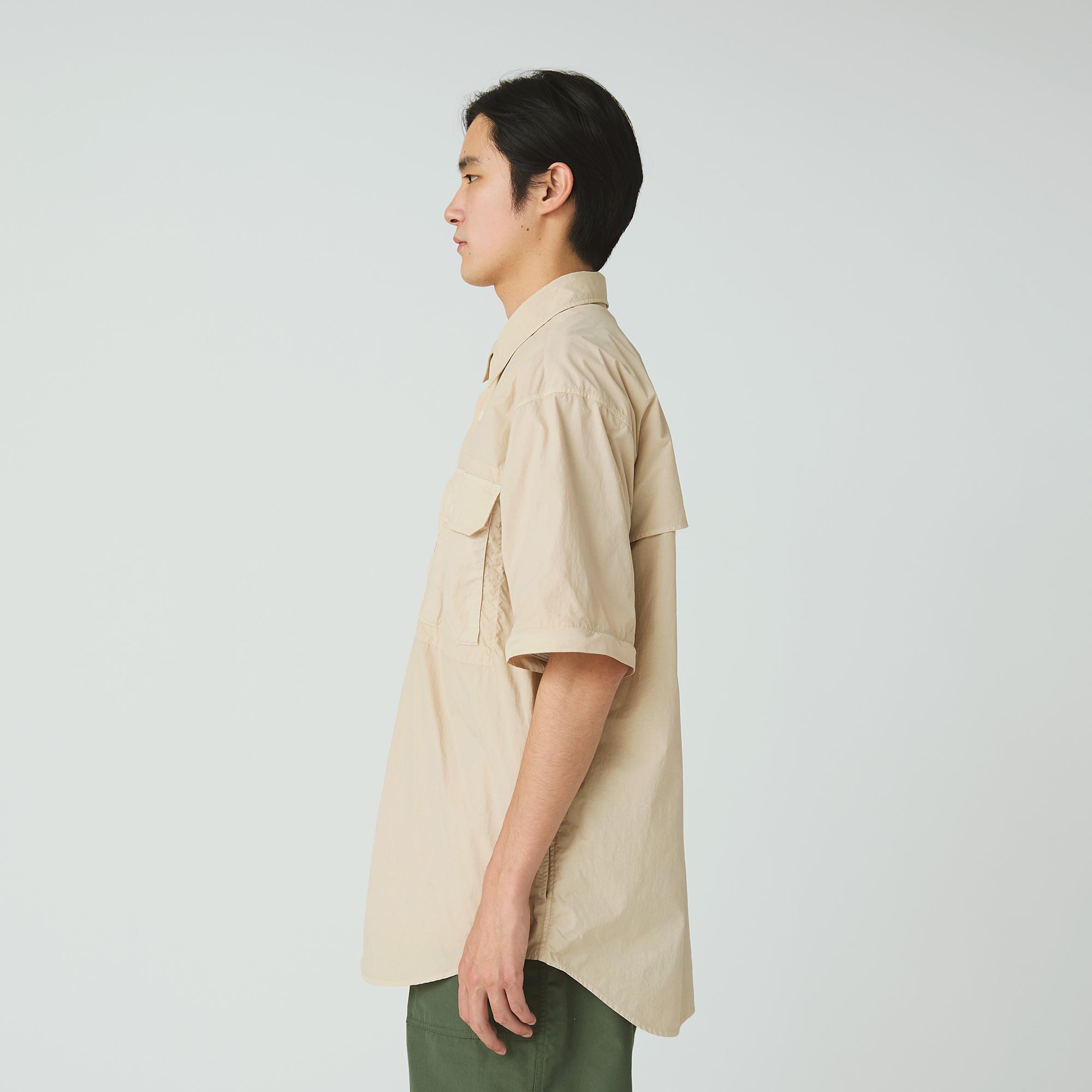 Garment Dyed Convertible Shirt - Snow Peak UK