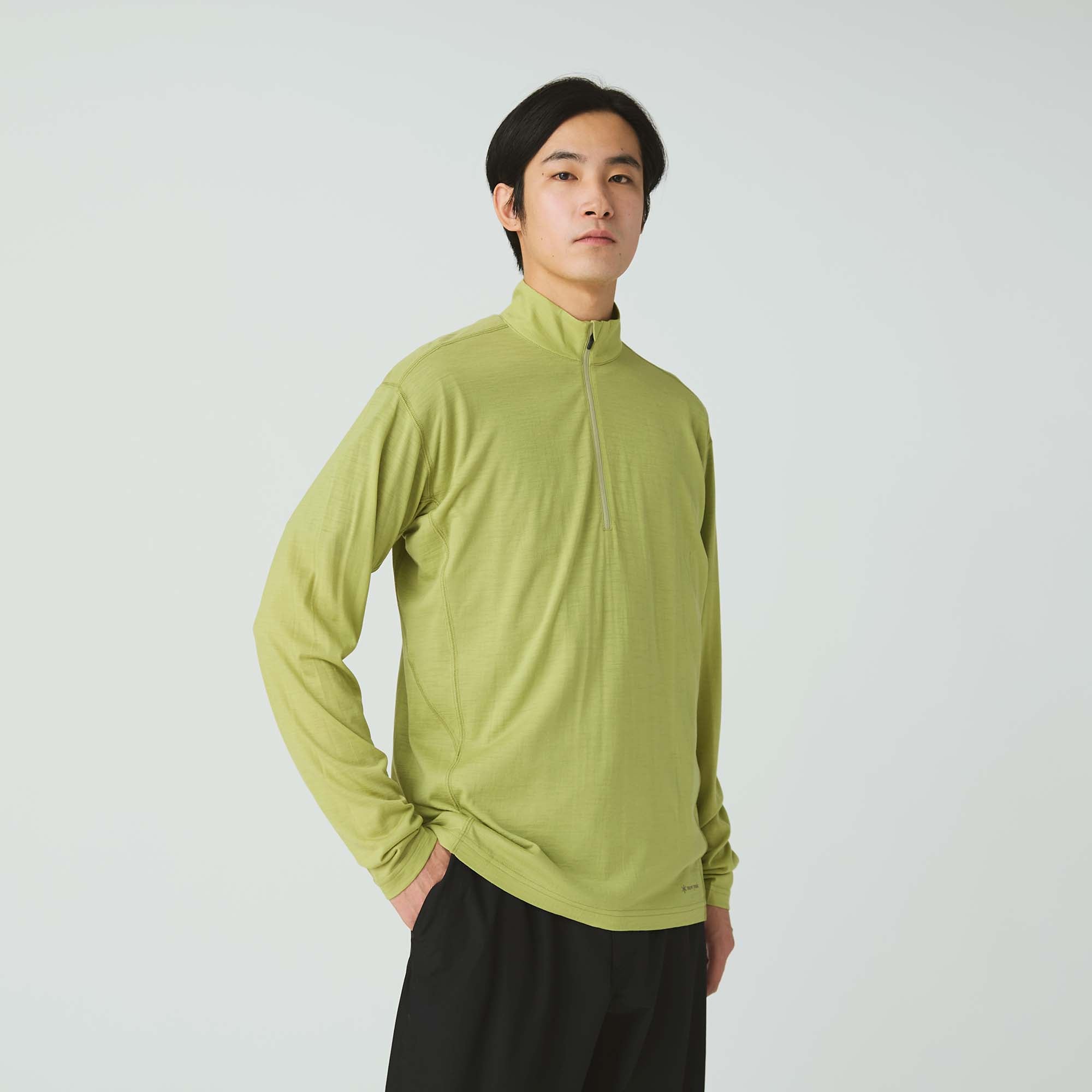 Merino Wool Half Zip Pullover - Snow Peak UK