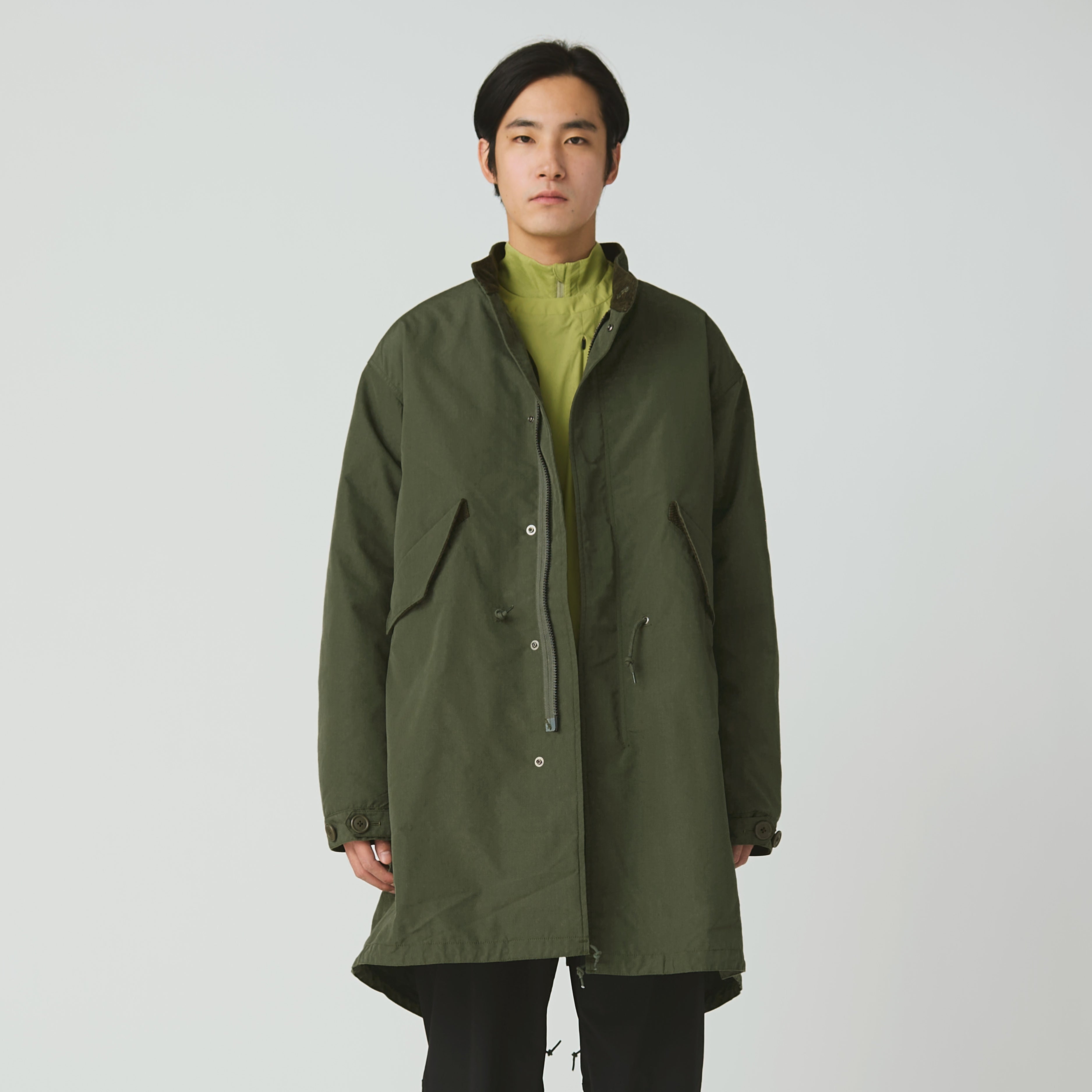 TAKIBI Ripstop Adjustable Fishtail Coat - Snow Peak UK