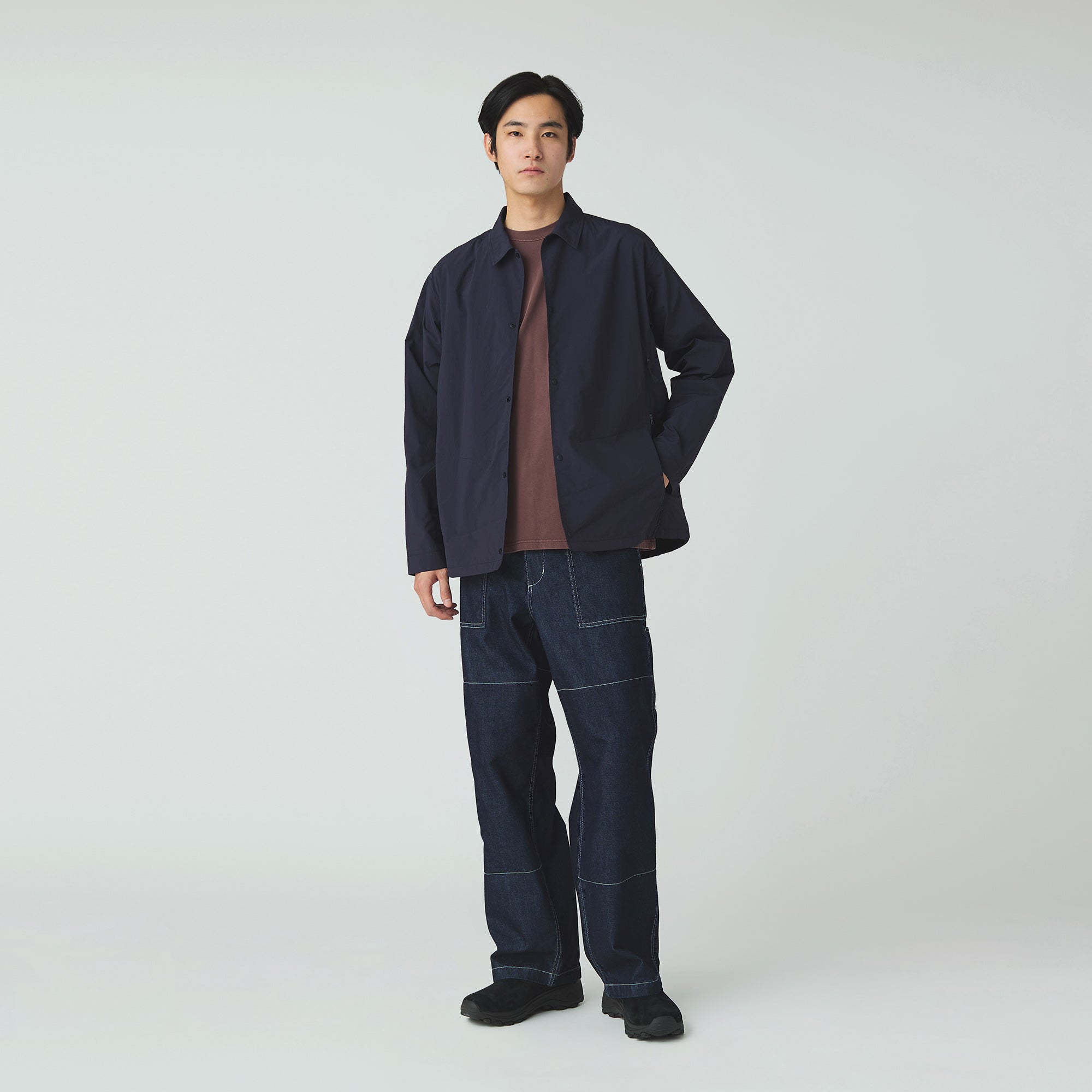Nylon Tussah Utility Storage Shirt - Snow Peak UK