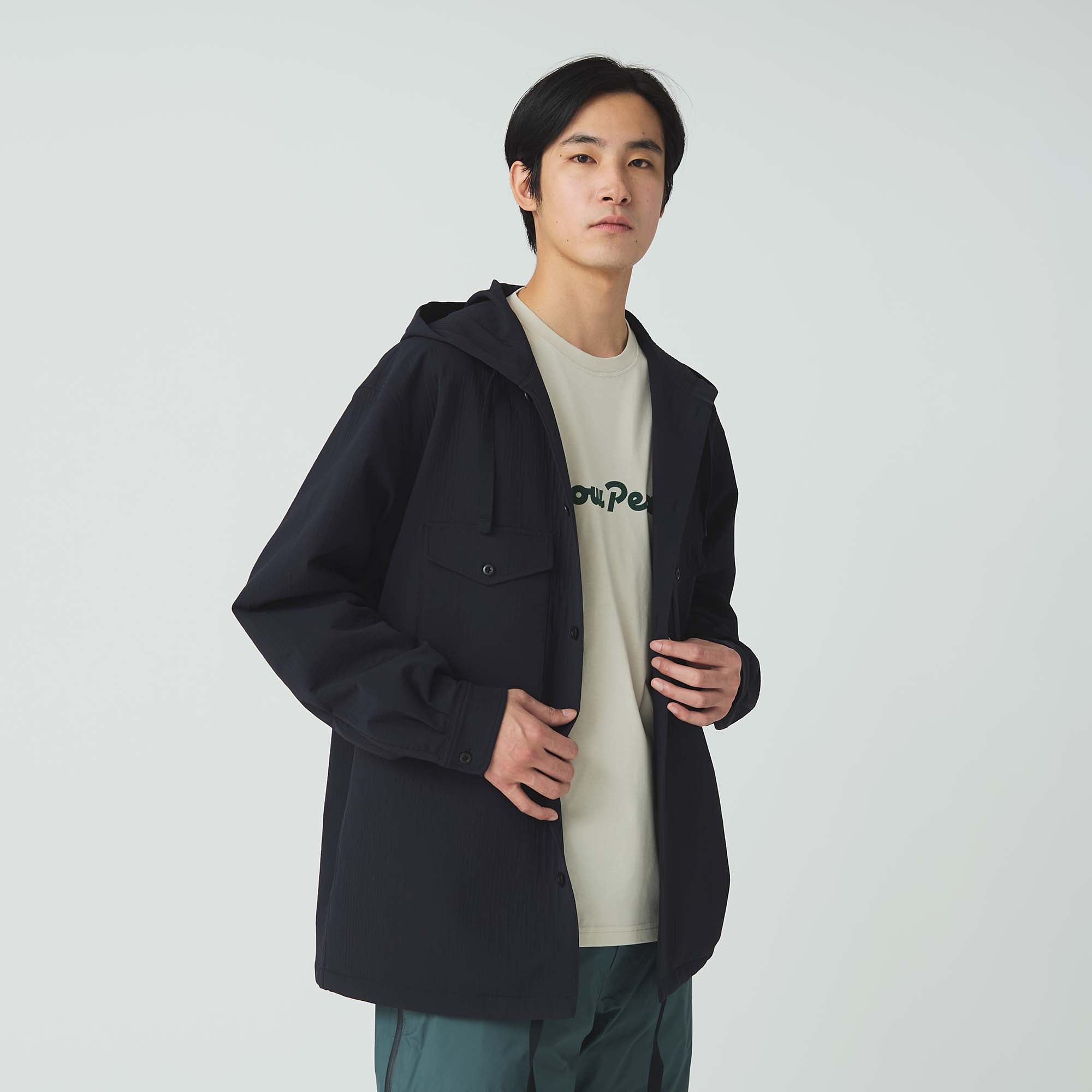 Easy Cloth Hooded Shirt - Snow Peak UK