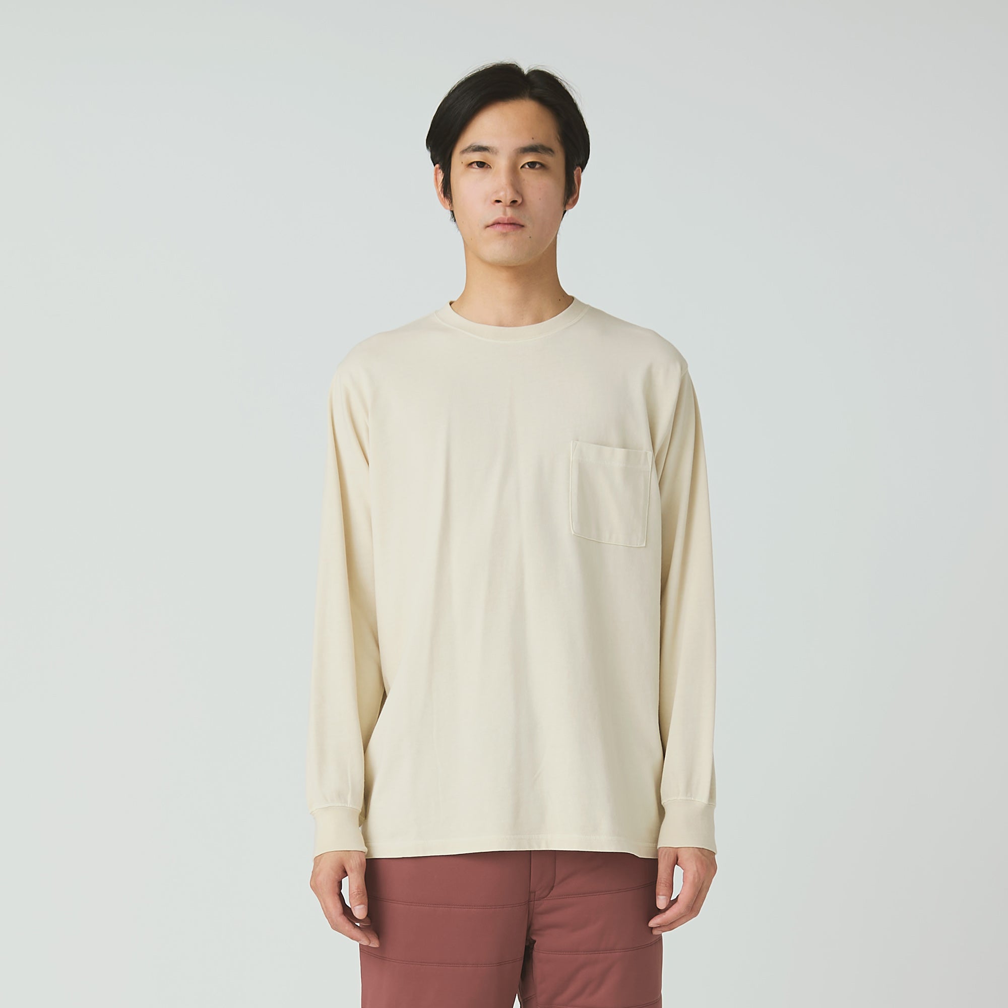 Garment Dyed L/S T-Shirt - Snow Peak UK