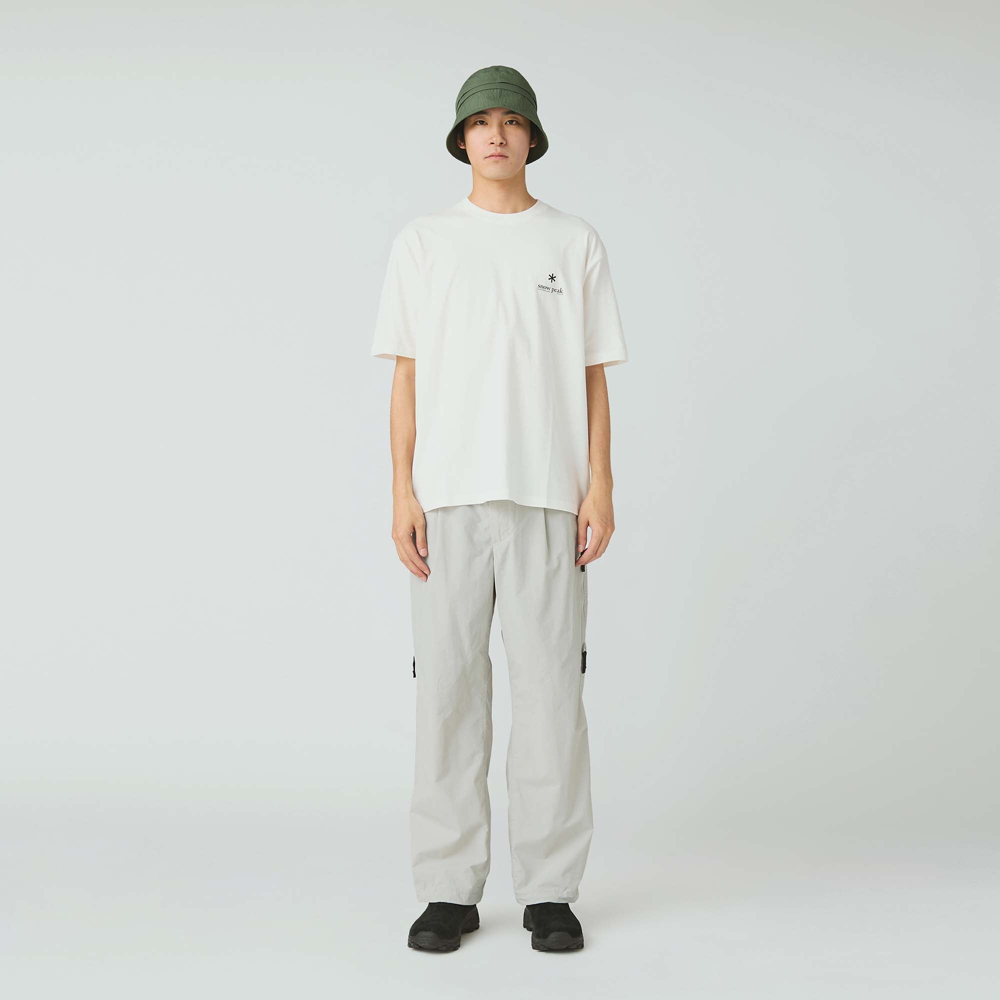 Soft Cotton Relaxed Logo T-Shirt - Snow Peak UK