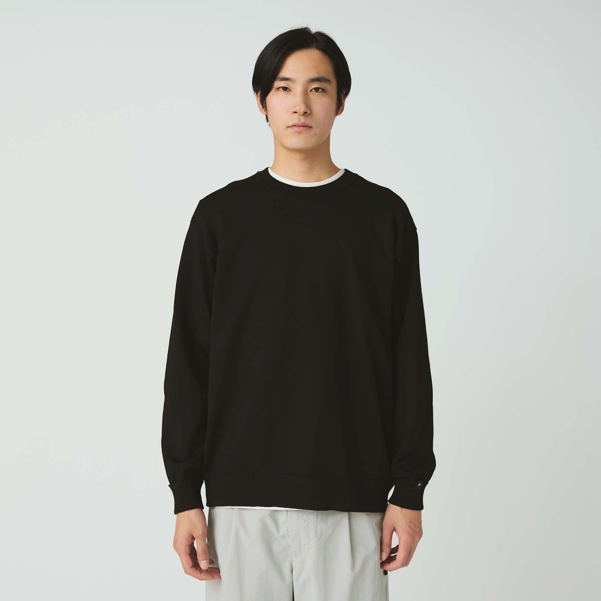 Washable Wool Crewneck Knit - Snow Peak UK