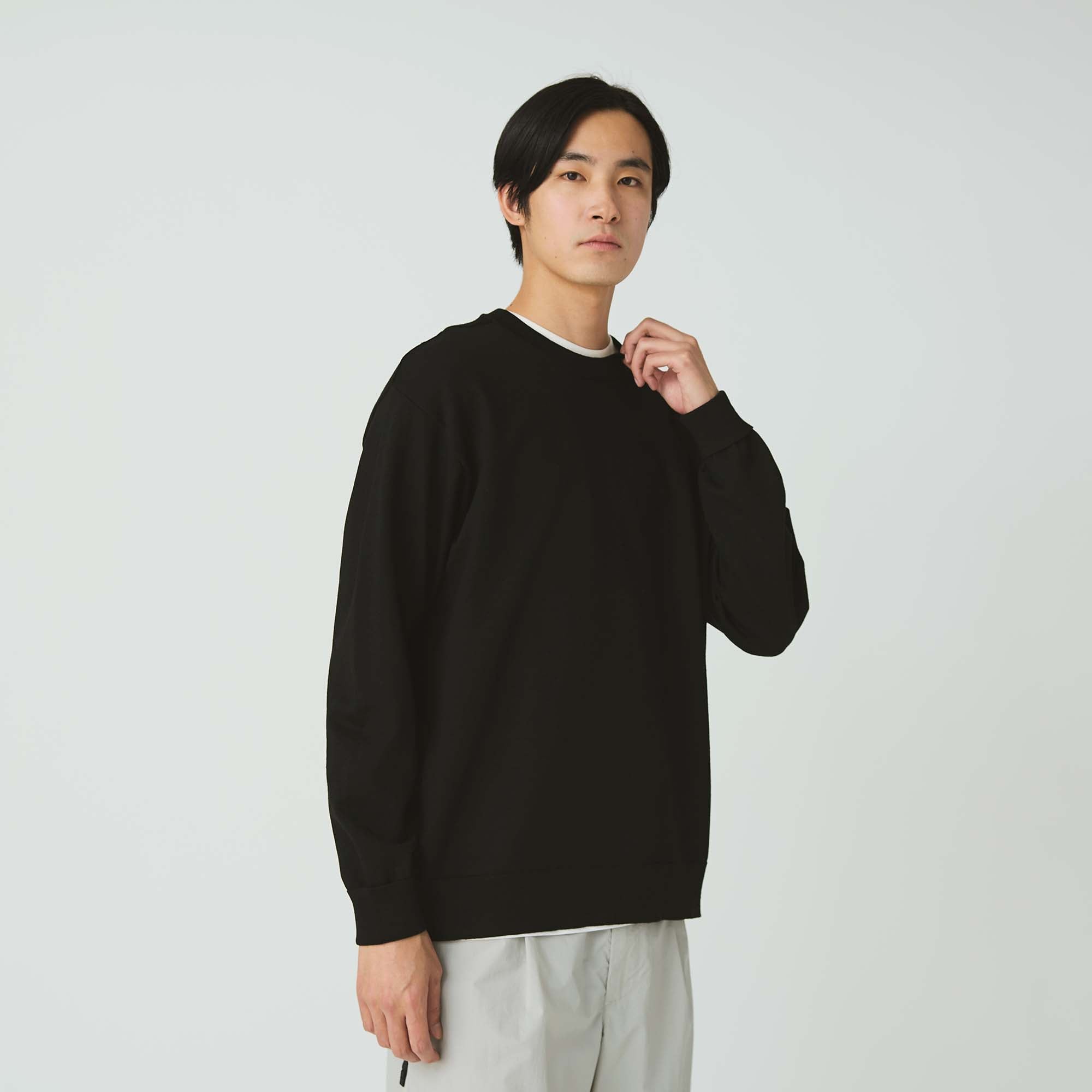 Washable Wool Crewneck Knit - Snow Peak UK