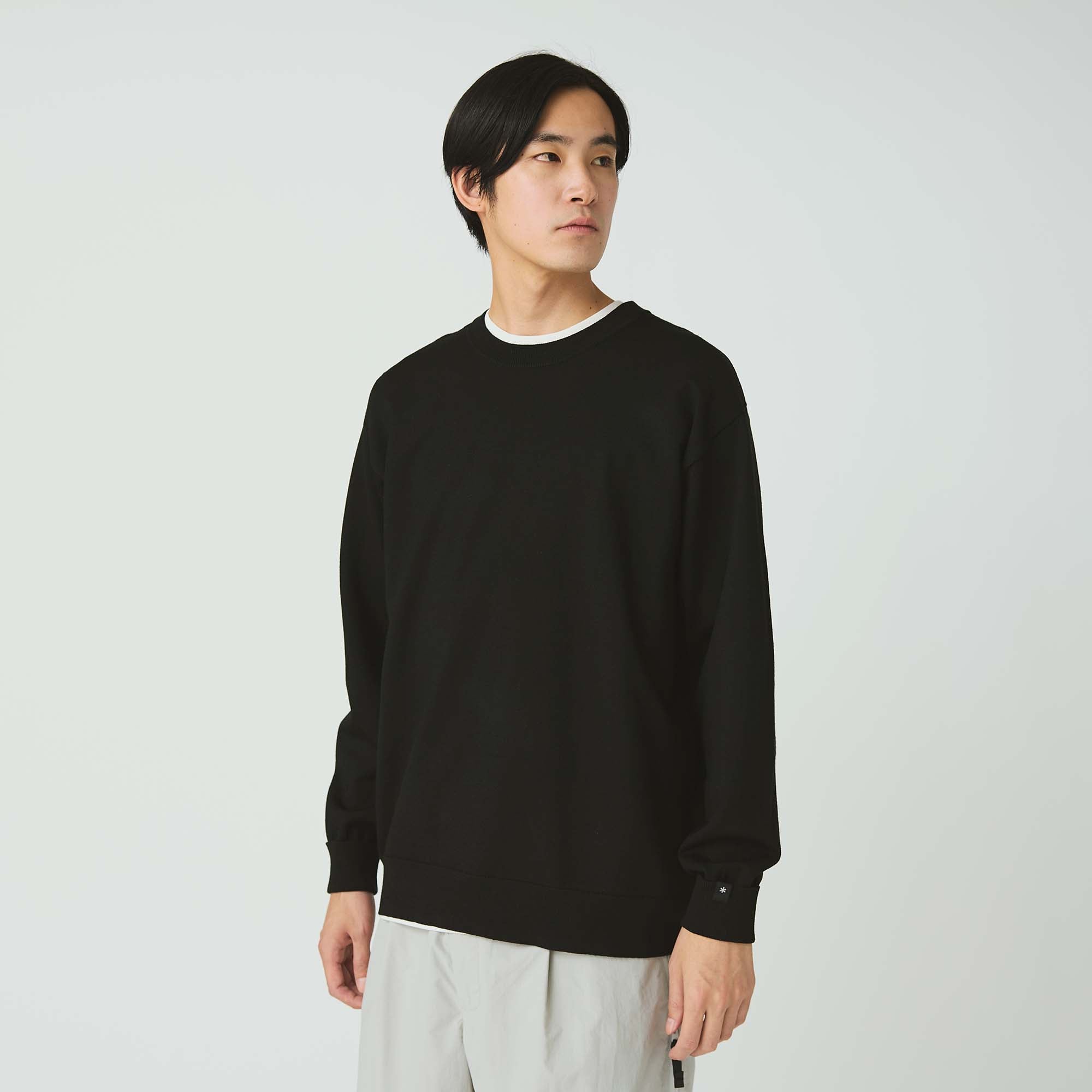 Washable Wool Crewneck Knit - Snow Peak UK