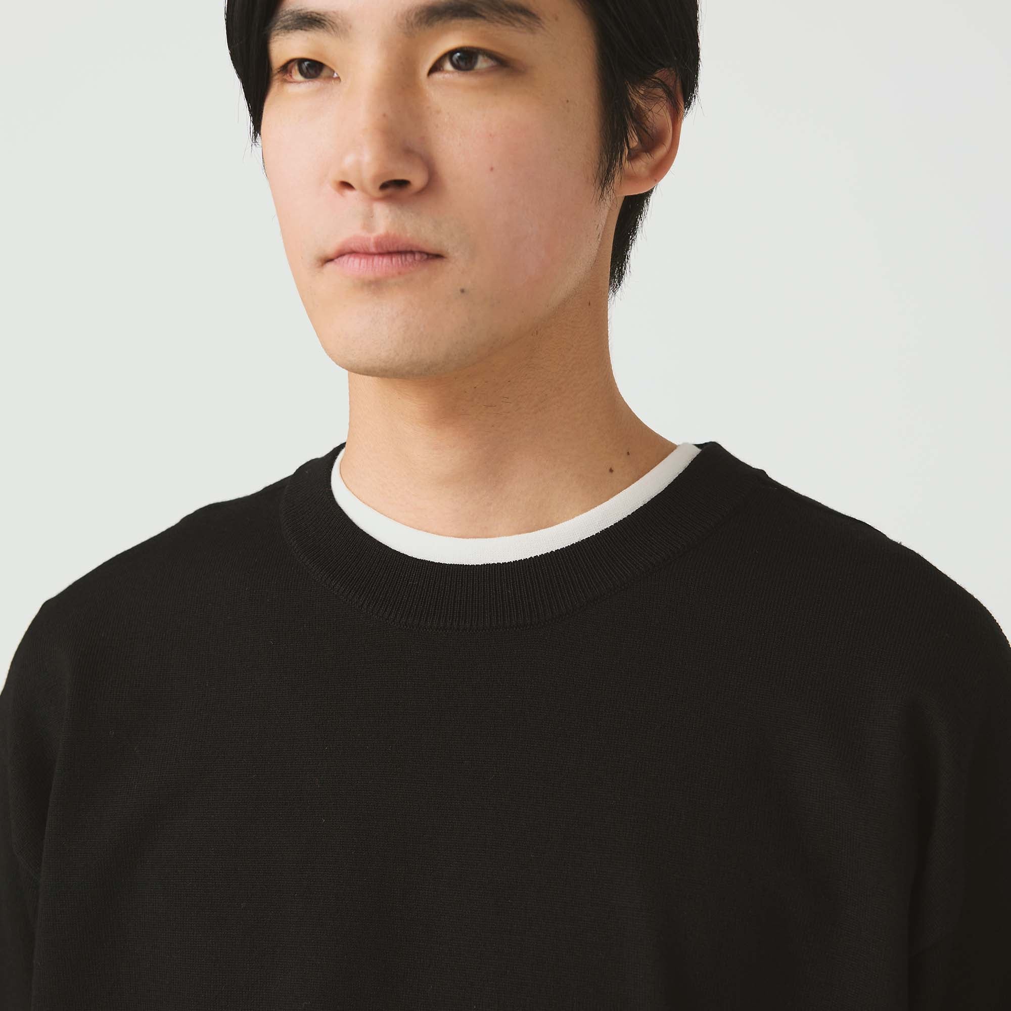 Washable Wool Crewneck Knit - Snow Peak UK