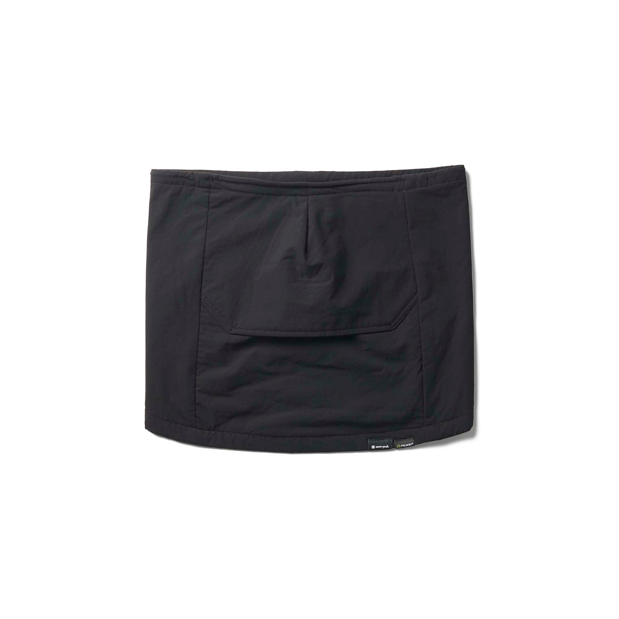 Breathable Insulated Neck Warmer Black AC-25AU01700019 - Snow Peak UK