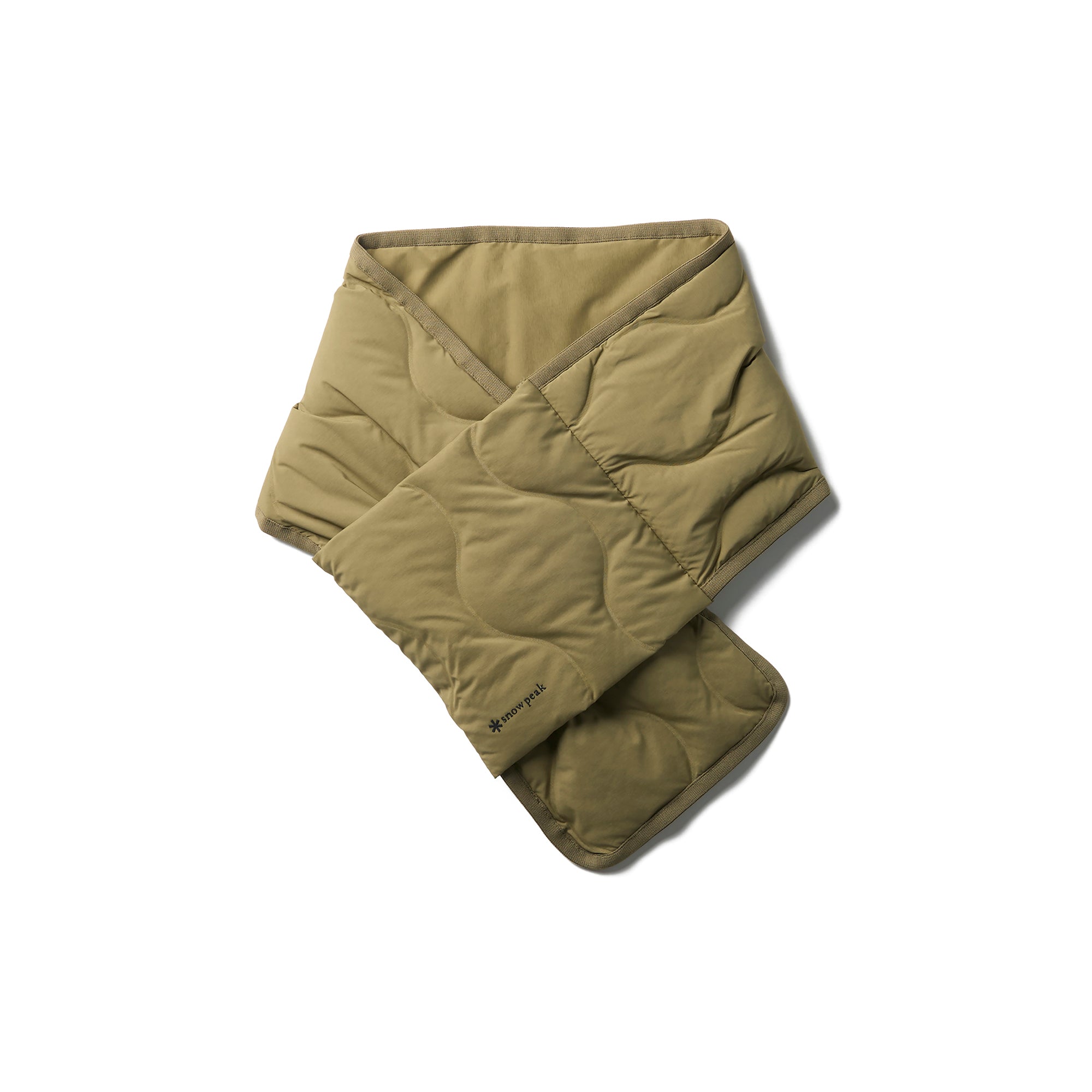 Seamless Quilted Down Stole Olive AC-25AU02800066 - Snow Peak UK
