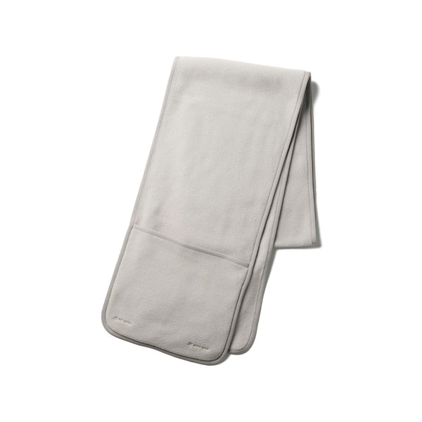 Water-Repellent Fleece Stole Light Grey AC-25AU02900011 - Snow Peak UK