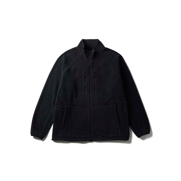Water-Repellent Fleece Jacket Black JK-25AU02011019 - Snow Peak UK
