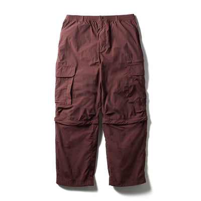 Garment Dyed Convertible Pants Brown PA-25AU00202032 - Snow Peak UK