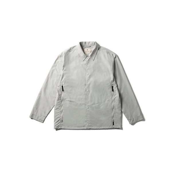 Nylon Tussah Utility Storage Shirt Light Grey SH-25AU00102011 - Snow Peak UK