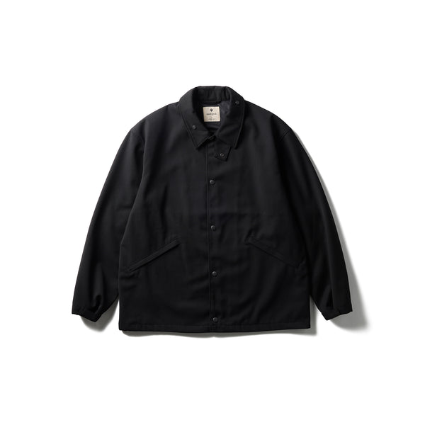 Hybrid Wool Coach Jacket Black JK-25AU01302019 - Snow Peak UK