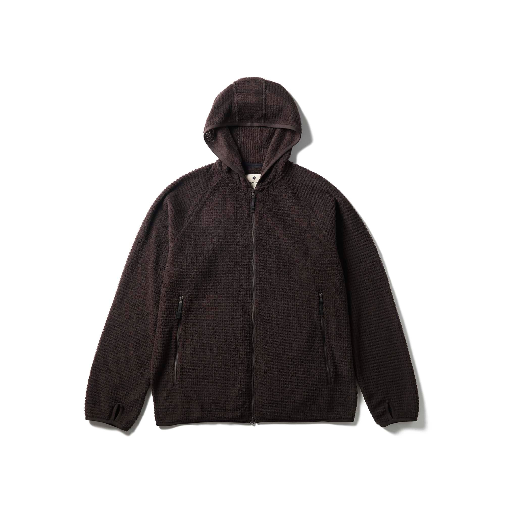 Thermo Control Zip Up Parka Dark Brown SW-25AU00402033 - Snow Peak UK