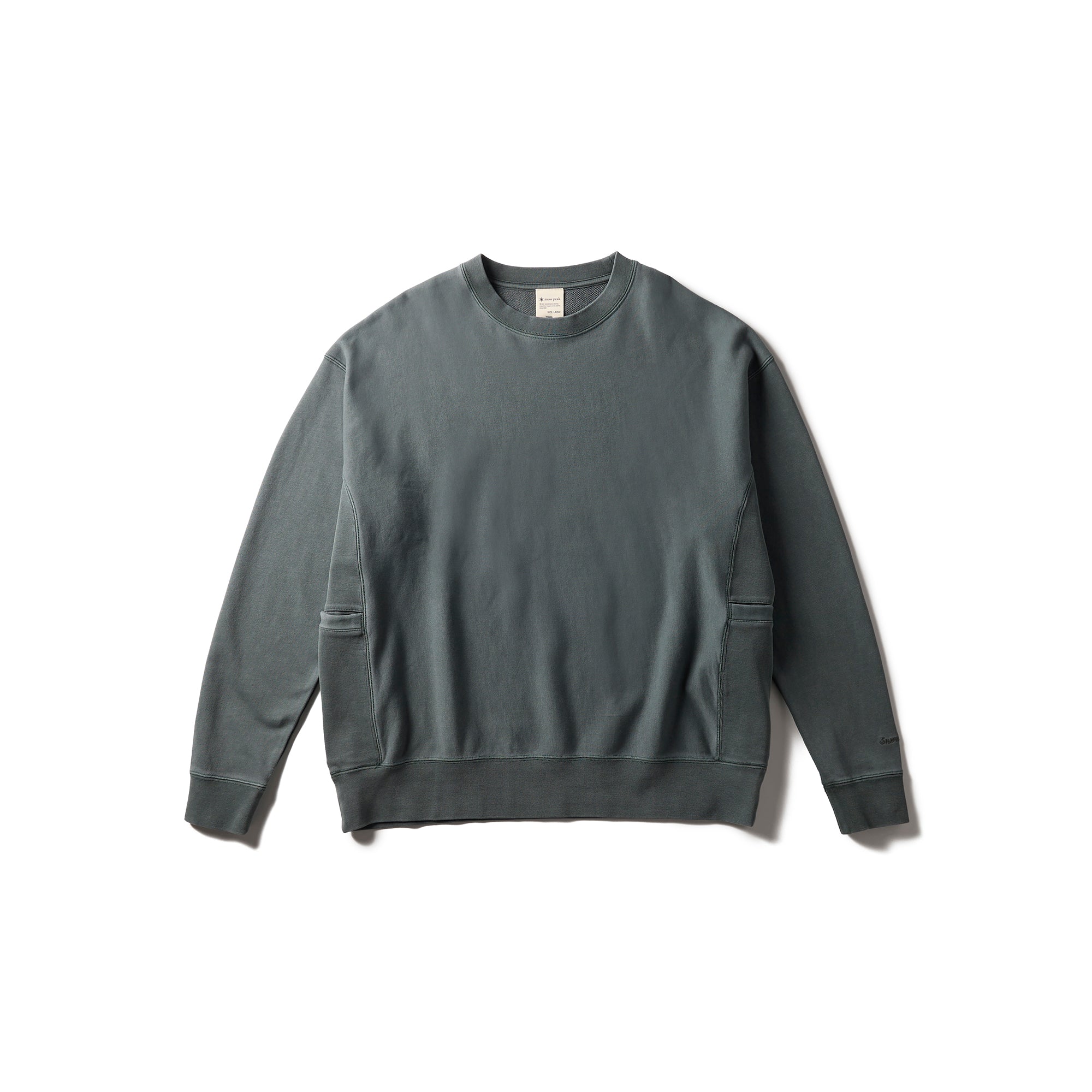 Garment Dyed Pullover Dark Green SW-25AU01211064 - Snow Peak UK