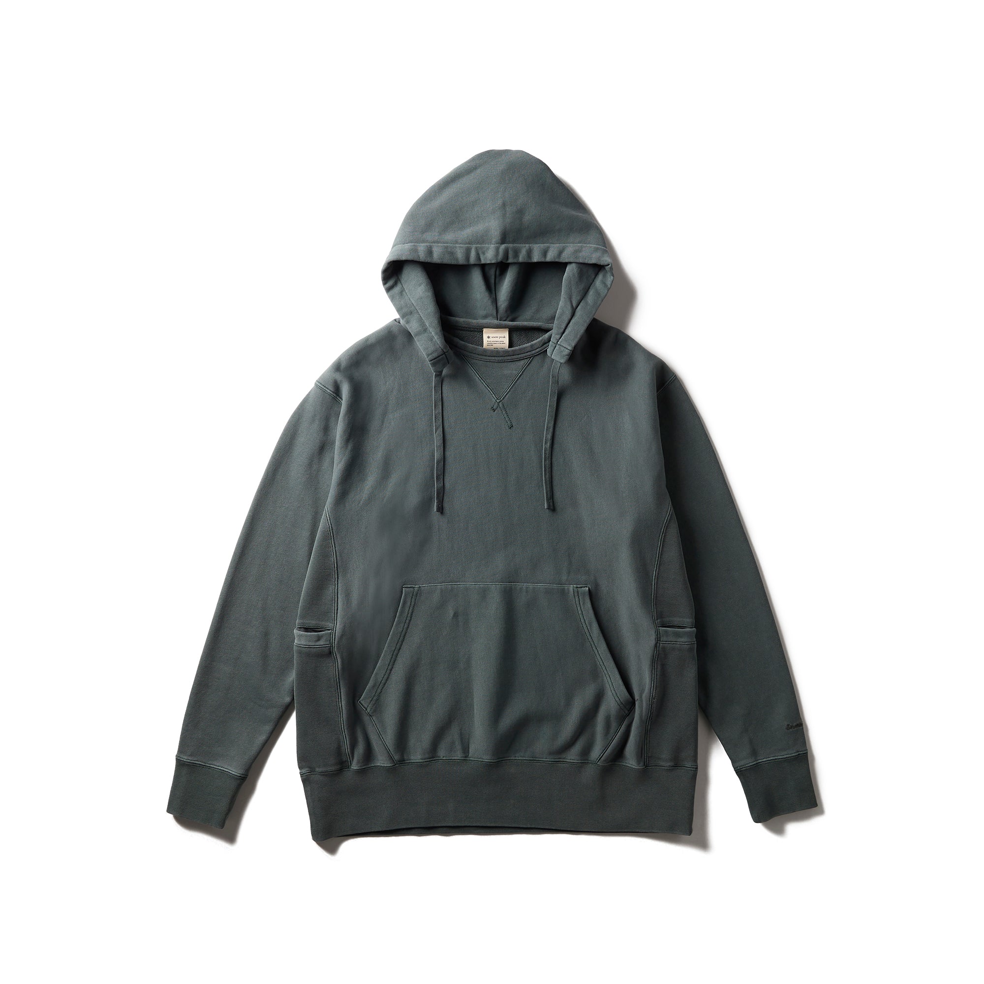 Garment Dyed Hoodie Dark Green SW-25AU01311064 - Snow Peak UK