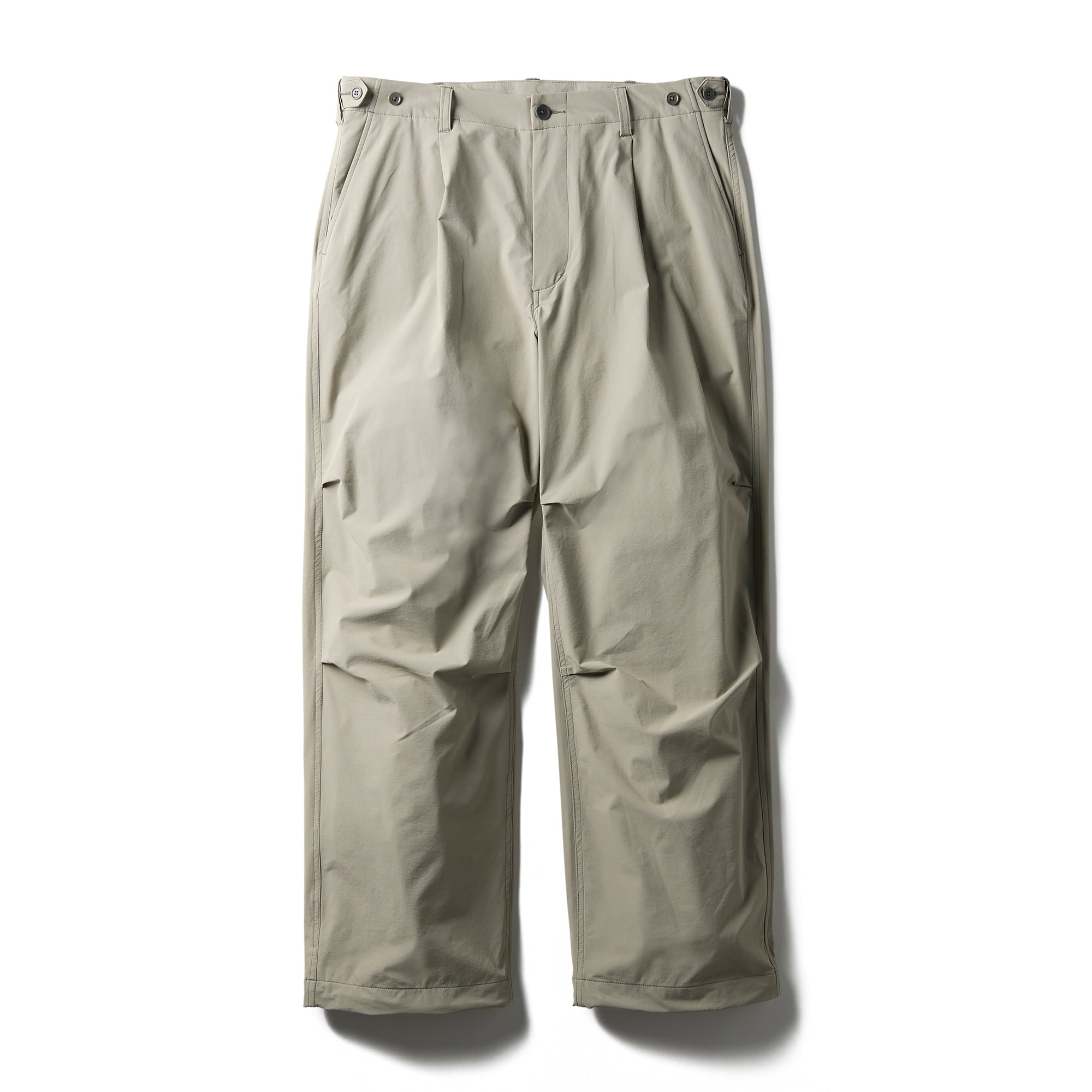 Water-Repellent Stretch Trousers Light Grey PA-25AU00511011 - Snow Peak UK