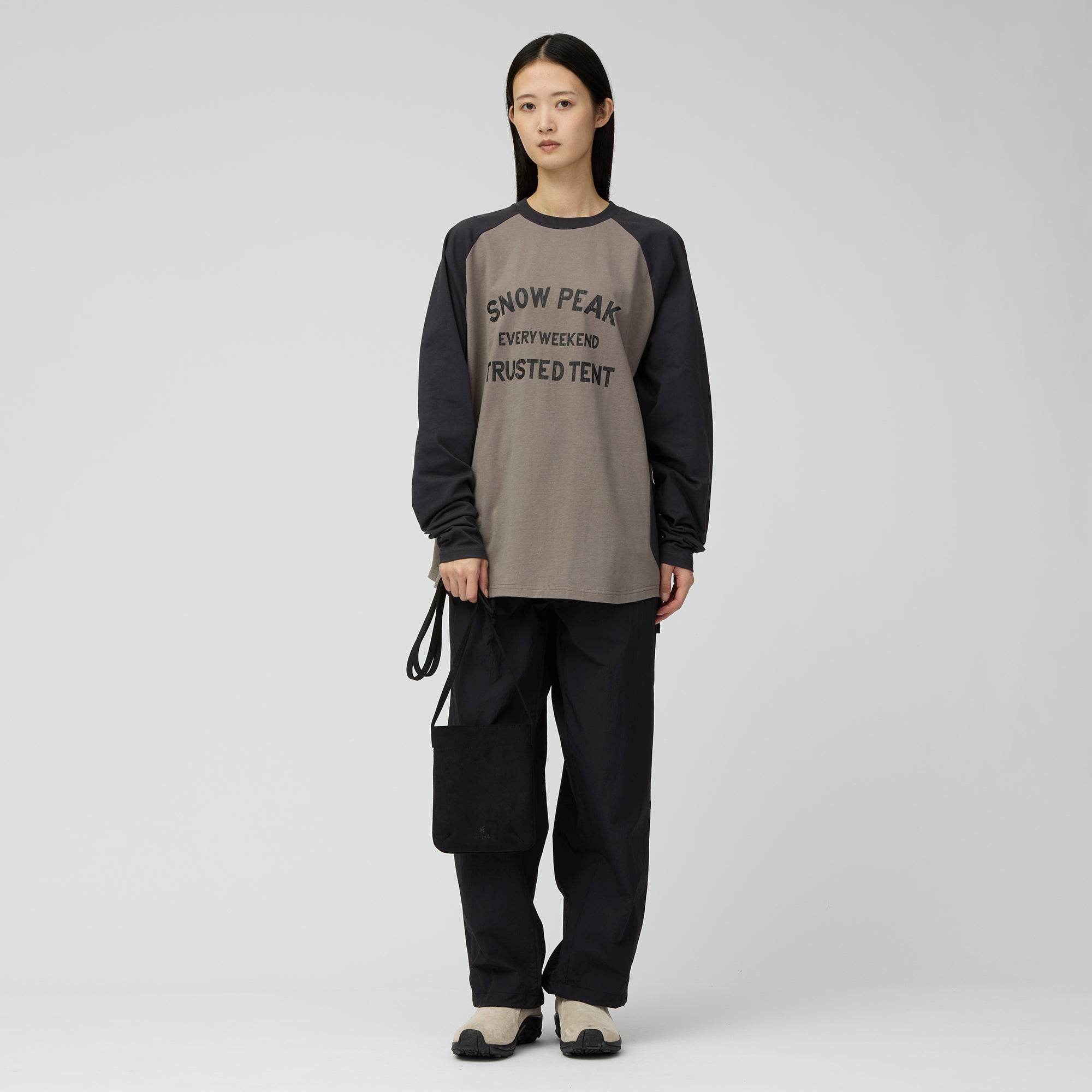 Raglan Multi Color L/S T-Shirt - Snow Peak UK