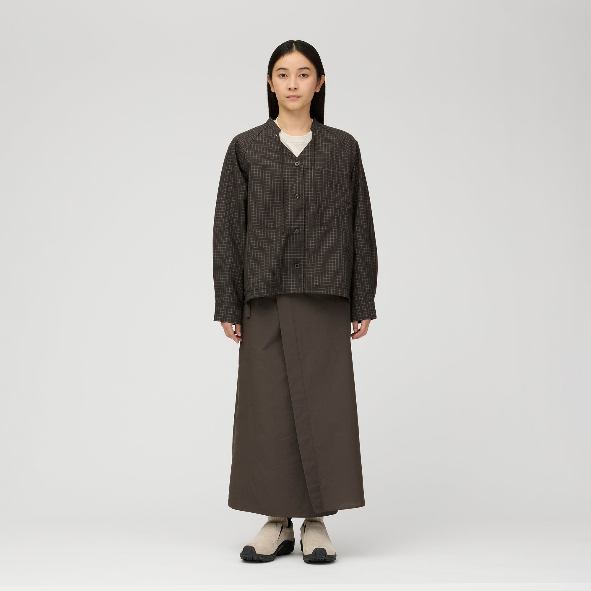 Wool Reflective Grid Coverall W's - Snow Peak UK