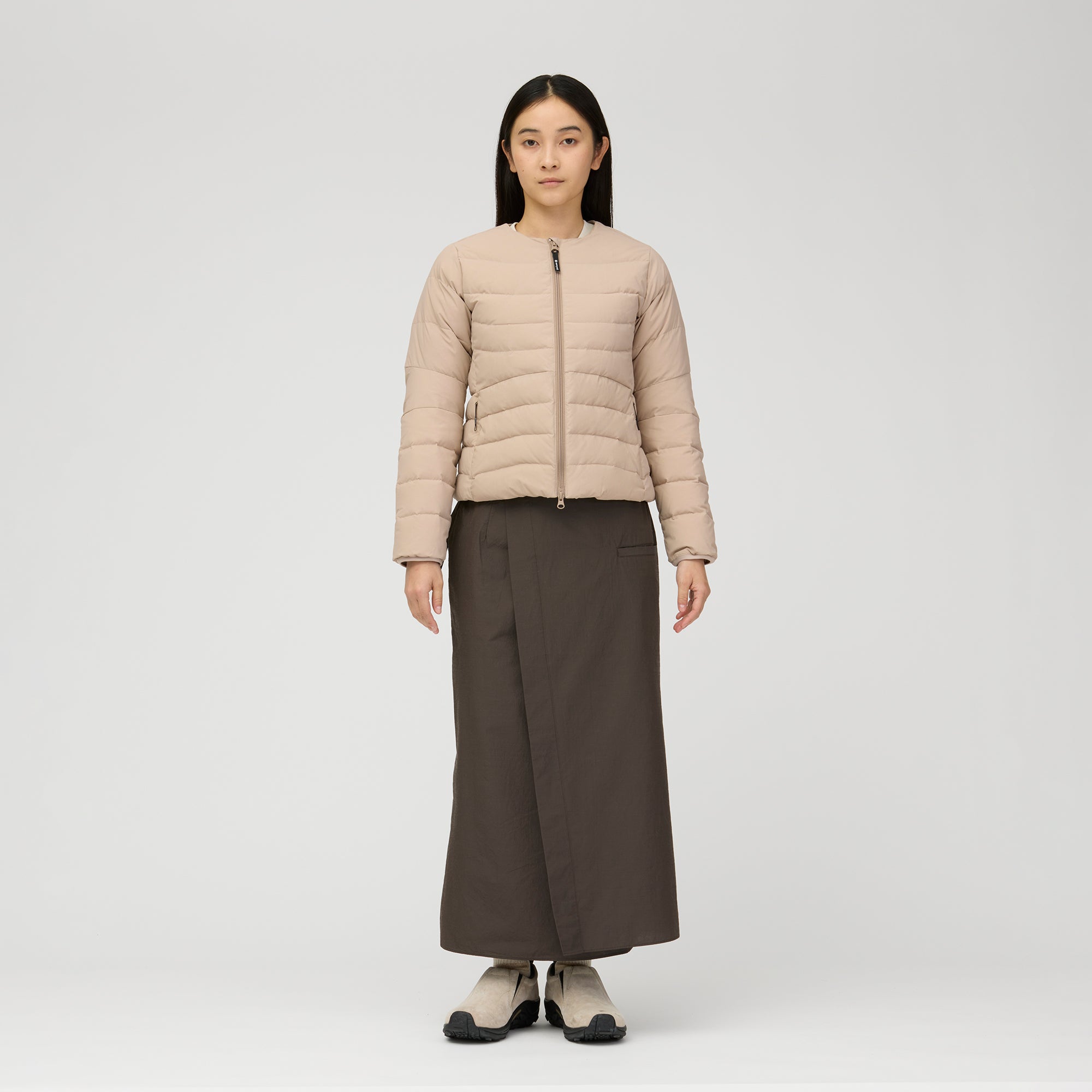 Middler Down Collarless Jacket W's