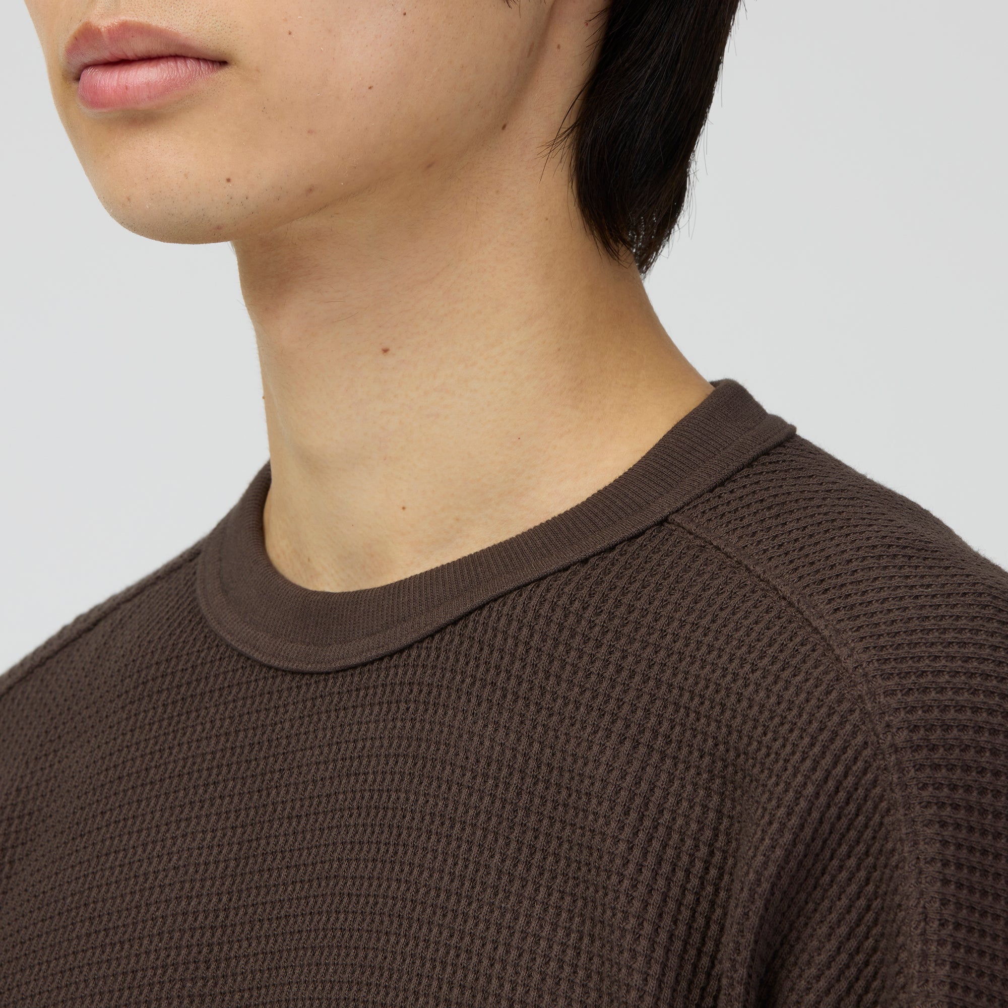 Heavyweight Waffle Pullover - Snow Peak UK