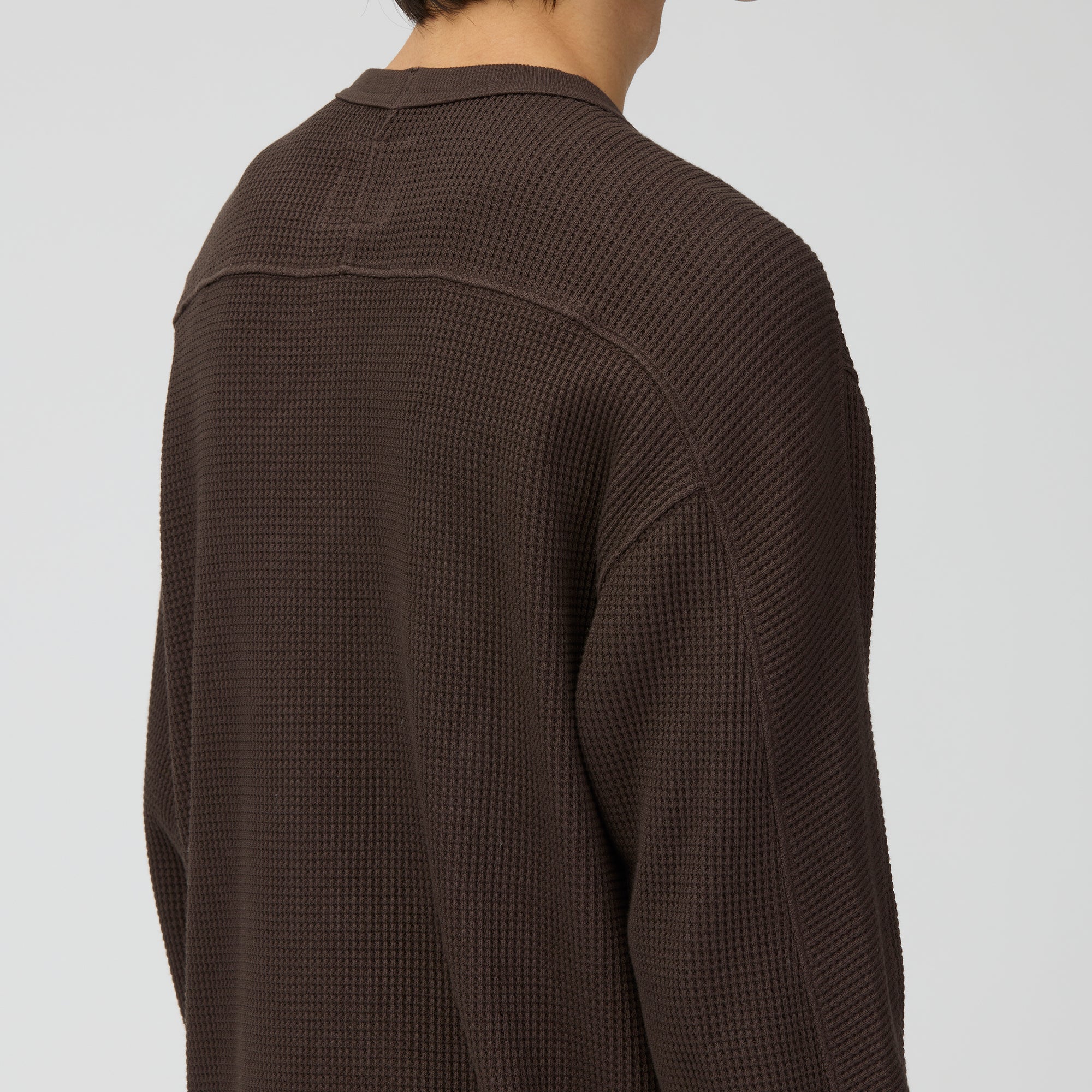 Heavyweight Waffle Pullover - Snow Peak UK