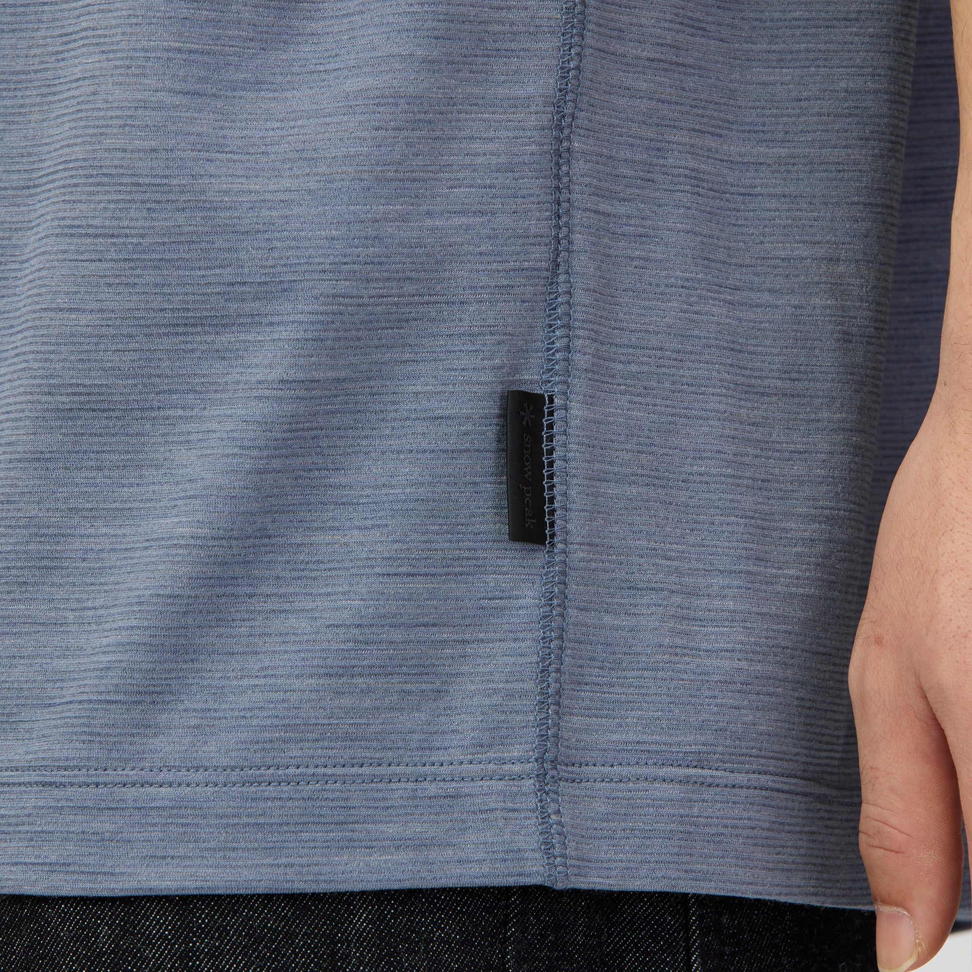 Wool Nylon Ripple S/S Pullover - Snow Peak UK