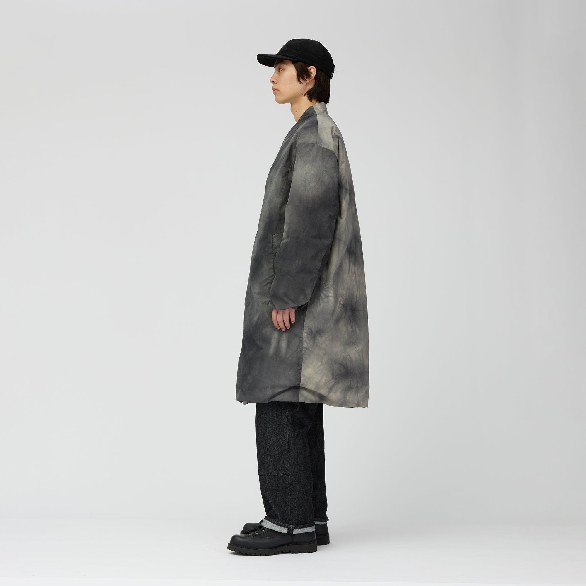 Shibori Dyeing Down Coat - Snow Peak UK