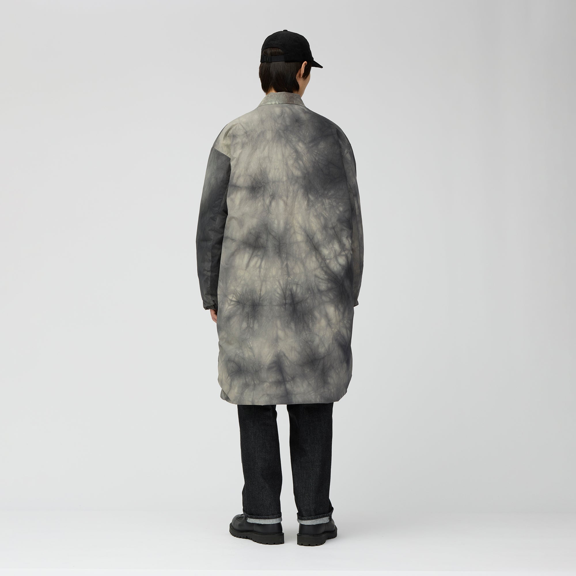Shibori Dyeing Down Coat - Snow Peak UK