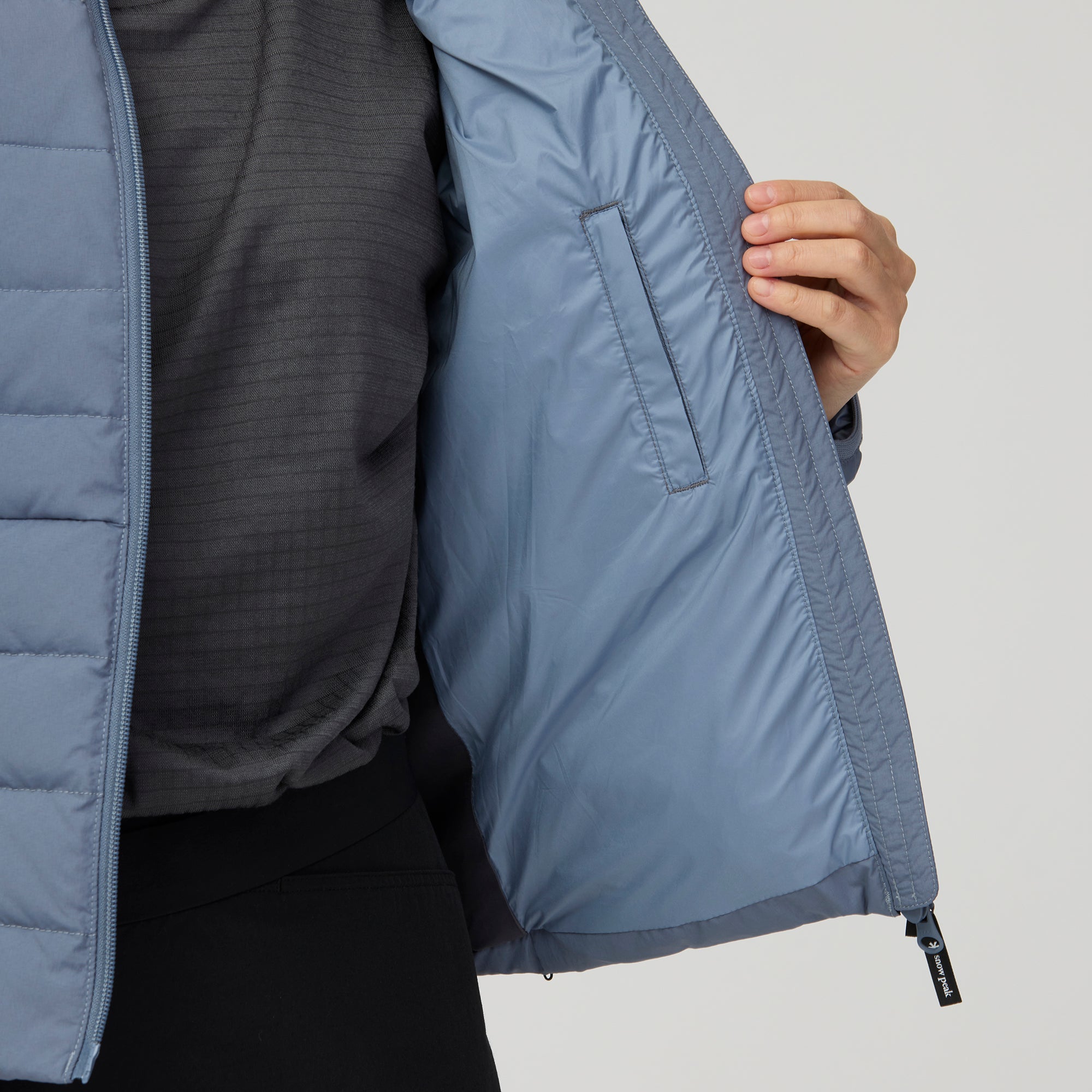Middler Down Collarless Jacket W's