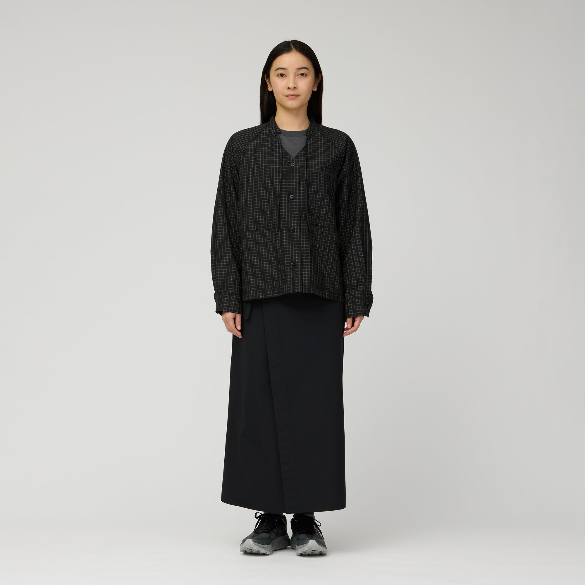 Wool Reflective Grid Coverall W's - Snow Peak UK